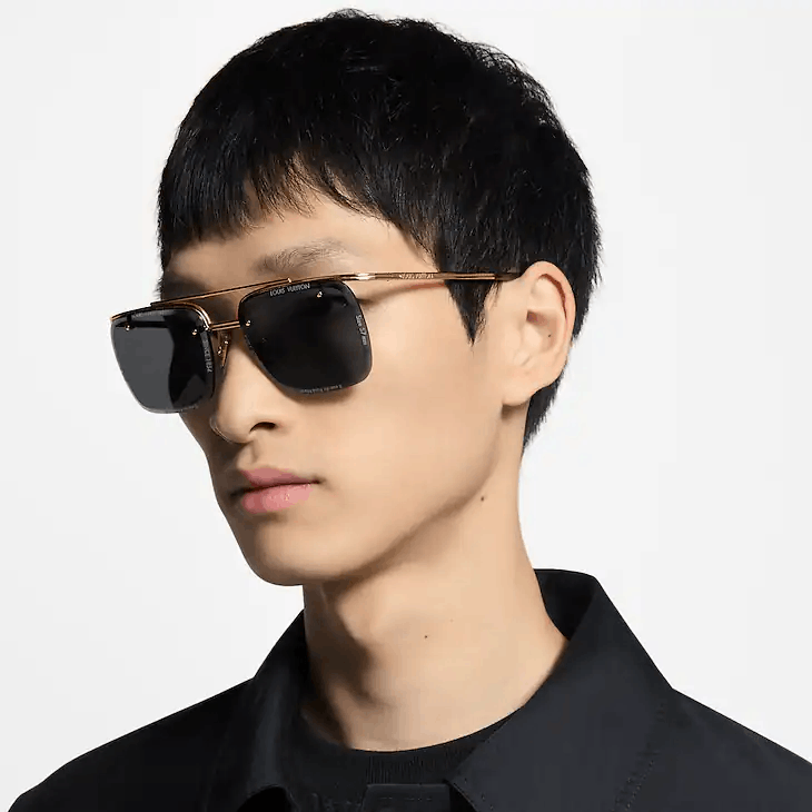 Louis Vuitton LV Super Vision Light Large Square Sunglasses Size ONE SIZE - 3 Thumbnail