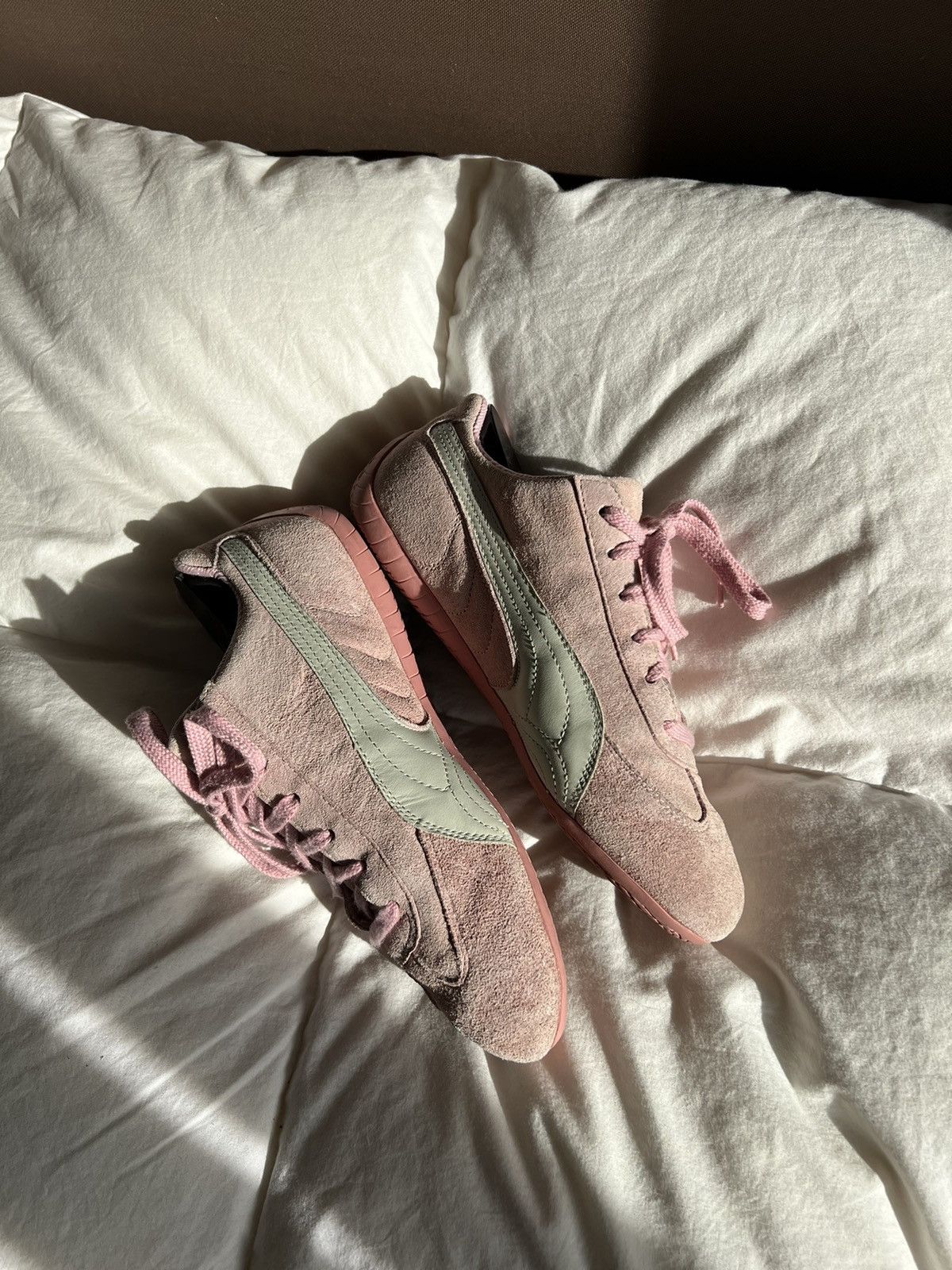 Puma × Vintage Vintage Puma Speed Cat Pink Sneakers 2yk Size US 8.5 / IT 38.5 - 3 Thumbnail