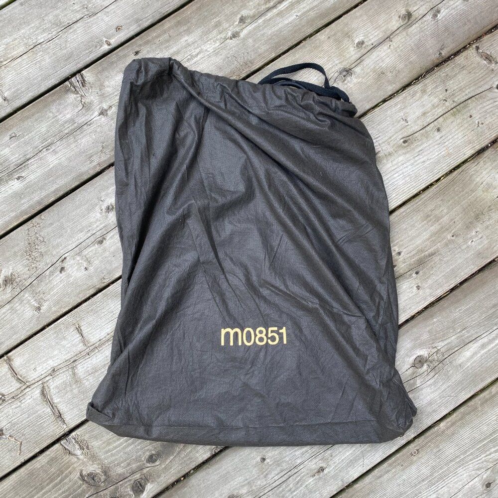 M0851 × Vintage Vintage 90s M0851 Genuine Leather Handbag Purse Black Size ONE SIZE - 4 Thumbnail