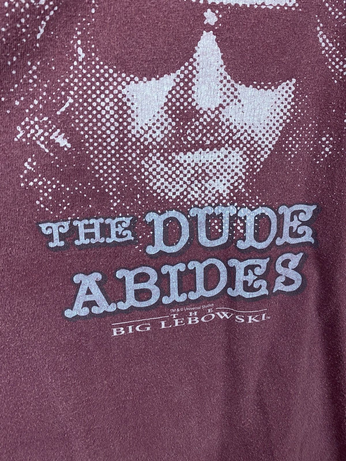 Universal Studios 🌎Vintage Tee The Dude Abides Big Lebowski Universal Studios🌎 Size US L / EU 52-54 / 3 - 6 Thumbnail