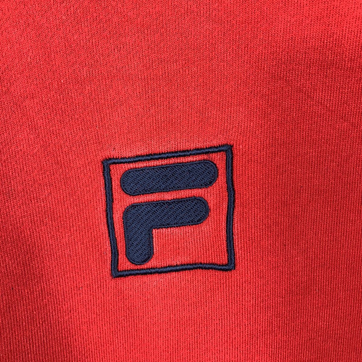 Japanese Brand 📌Vintage Sweatshirt Fila Centre Logo Big Logo Size US M / EU 48-50 / 2 - 13 Thumbnail