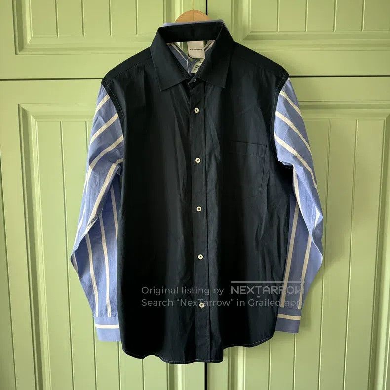Vetements Vetements Blue and white striped shirt Size US XS / EU 42 / 0 - 2 Thumbnail