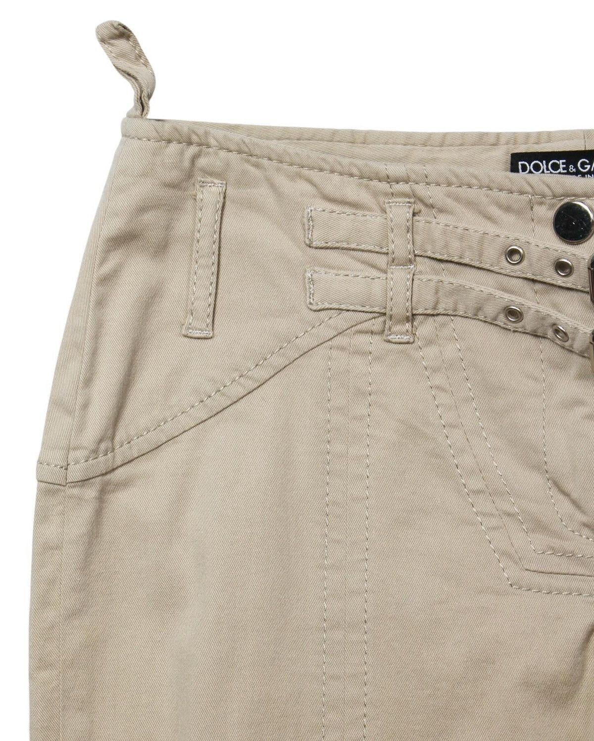 Designer × Dolce & Gabbana 1990S DOLCE GABBANA WOMEN UTILITY PANTS Size 36" / US 14 / IT 50 - 4 Thumbnail
