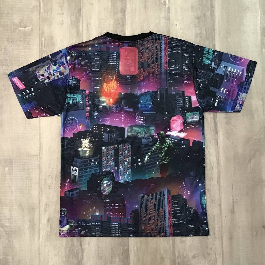 Bape BAPE NEON TOKYO T-shirt a bathing ape shark teriyaki alien Size US M / EU 48-50 / 2 - 4 Thumbnail