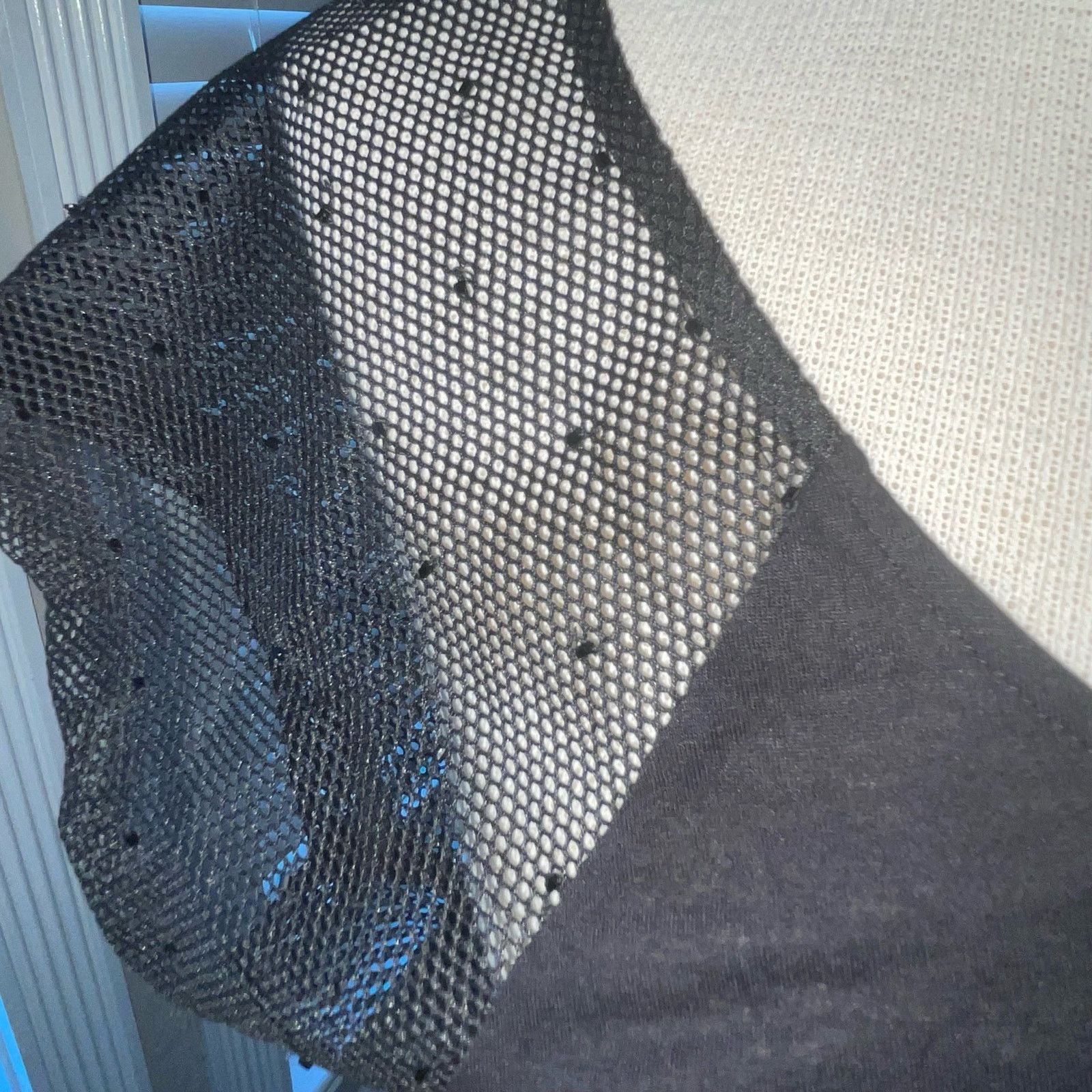 Diesel Diesel XXS Black Dress Mesh Accent Sleeve LBD Black Dress Size XS / US 0-2 / IT 36-38 - 2 Thumbnail