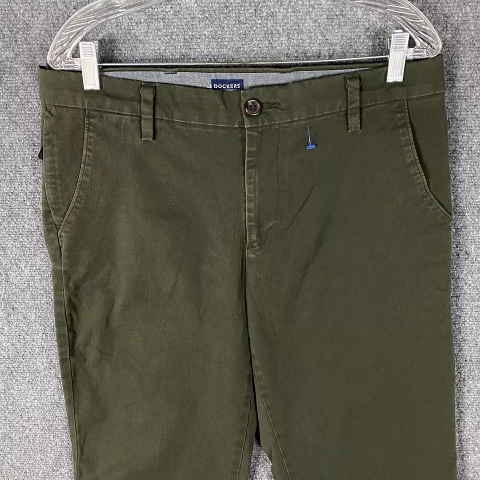 Dockers Dockers Bermuda Shorts Men's 34 Green Adults Cotton Blend Size US 34 / EU 50 - 2 Thumbnail