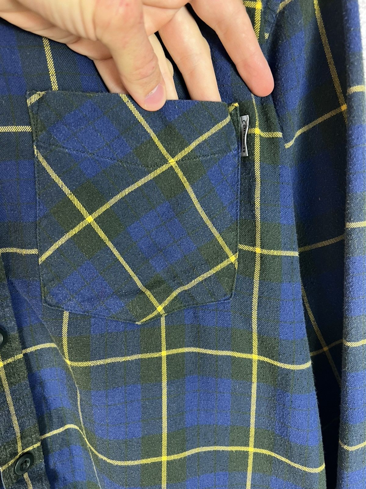Carhartt Vintage Carhartt WIP Check Flannel Shirt Size US L / EU 52-54 / 3 - 3 Thumbnail