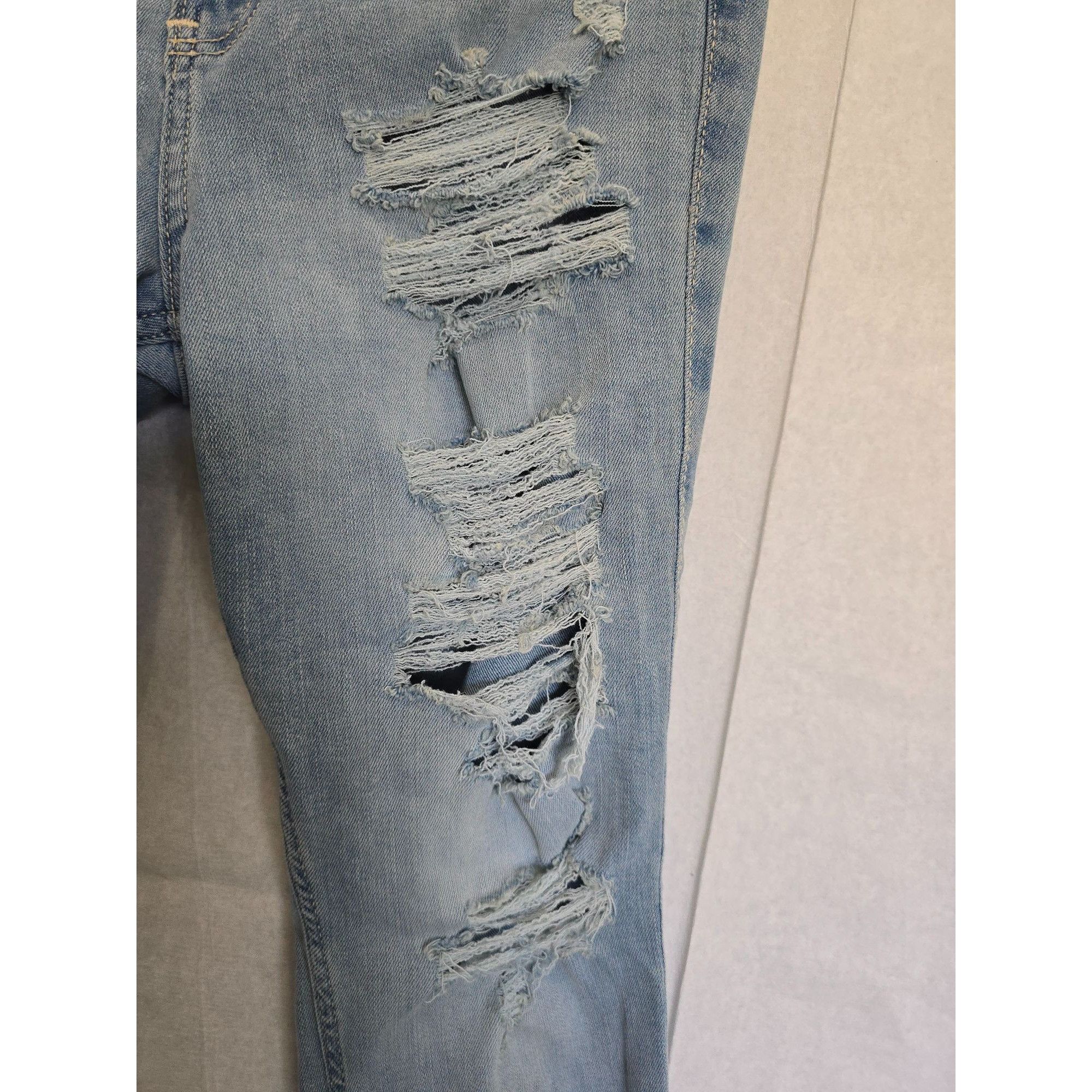 Hollister Hollister Distressed High-Rise Super Skinny Jeans Size 9 Lig Size 29" - 8 Thumbnail