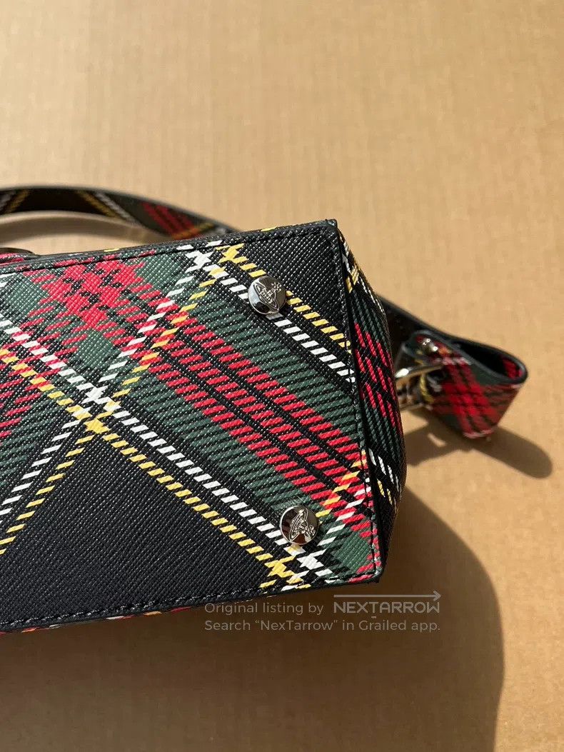 Vivienne Westwood Vivienne Westwood size os Black and Red Plaid Hazel Underar Size ONE SIZE - 5 Thumbnail