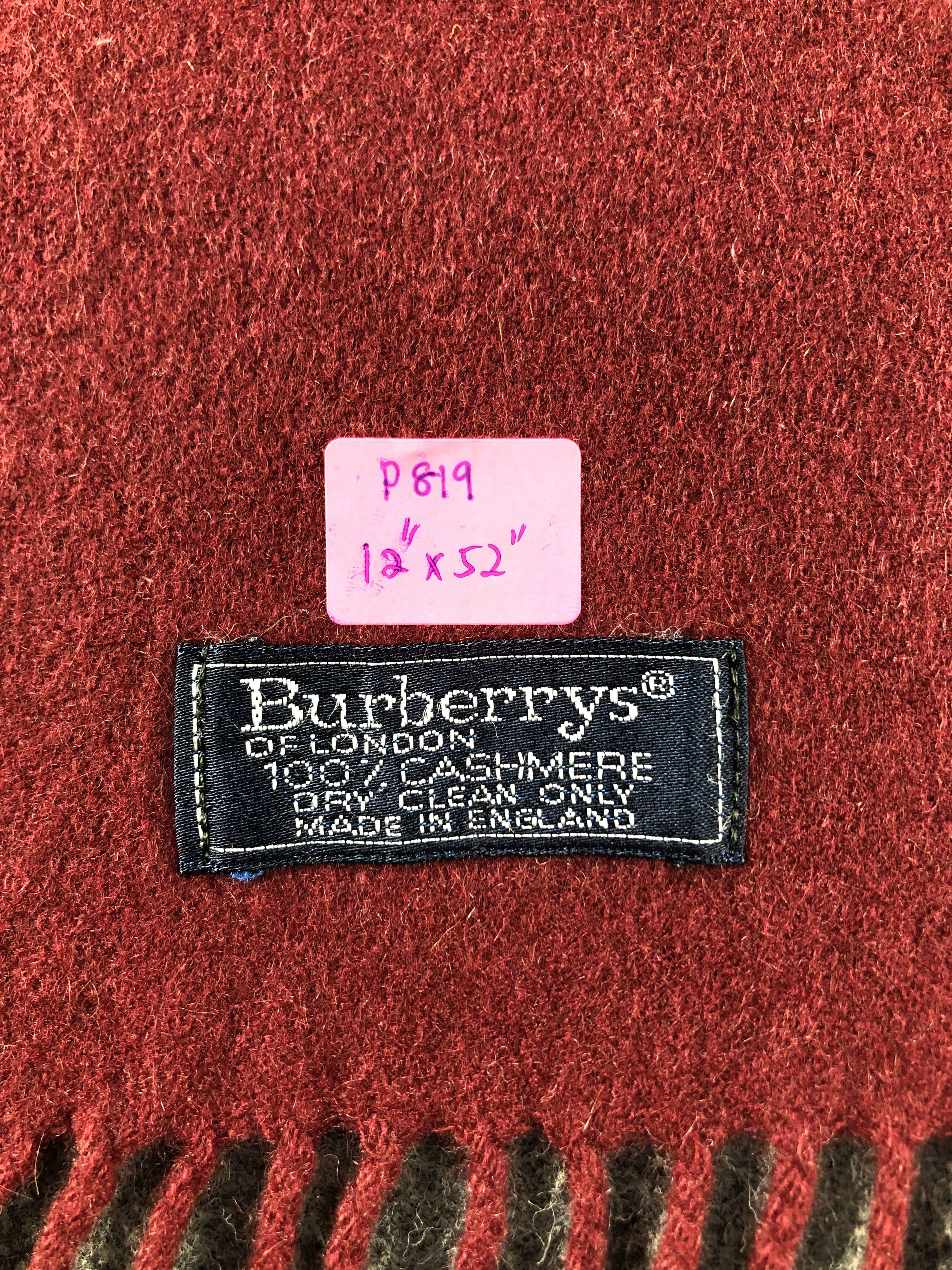 Burberry Burberry Scarf / Muffler / Neckwear P819 Size ONE SIZE - 5 Thumbnail