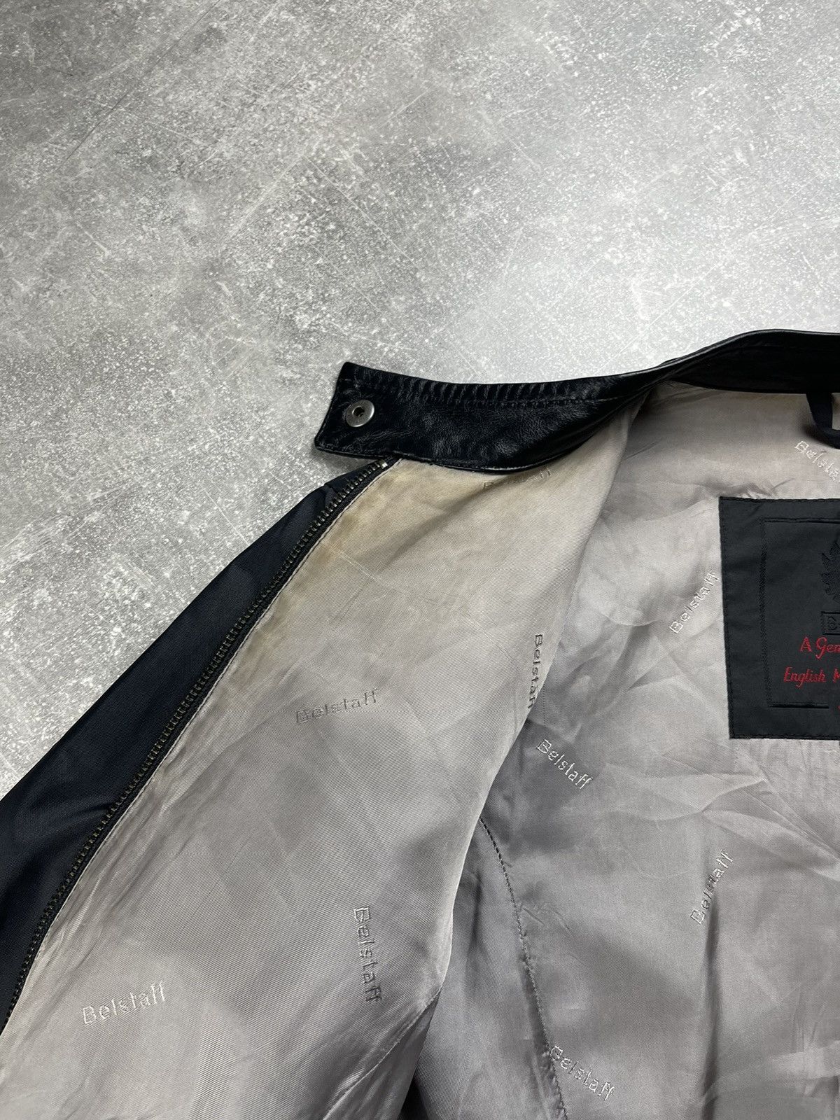 Belstaff Belstaff GOLD Label Belted Motorcycle Wax Jacket Black Size L / US 10 / IT 46 - 19 Thumbnail