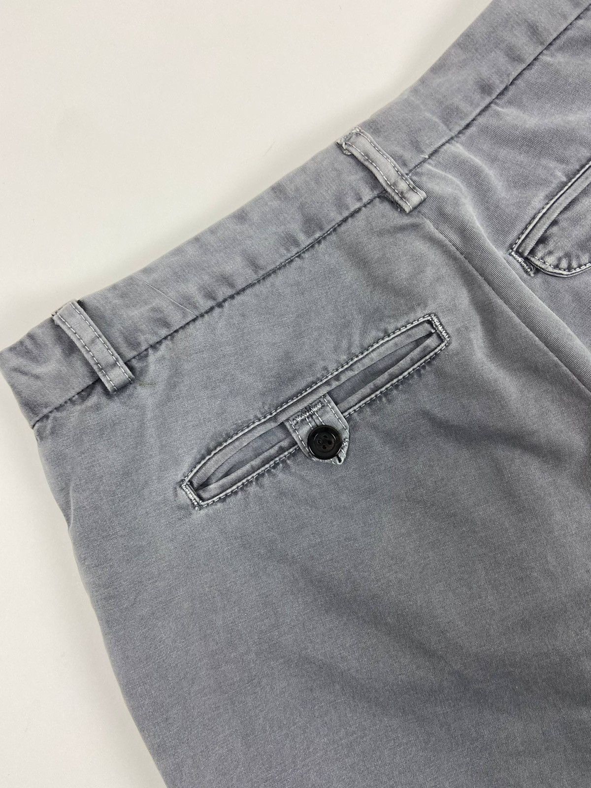 Our Legacy Our Legacy Chino Pants Grey 46 Cotton Slim Straight Trousers Size US 30 / EU 46 - 9 Thumbnail