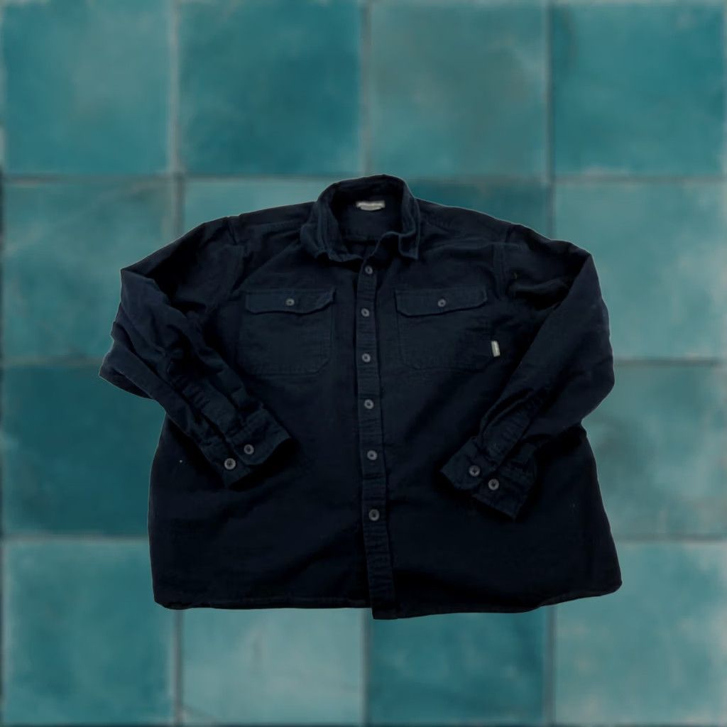 Eddie Bauer Eddie Bauer Mens Large Blue Flannel Button Front Shirt - Casual Size US L / EU 52-54 / 3 - 1 Thumbnail