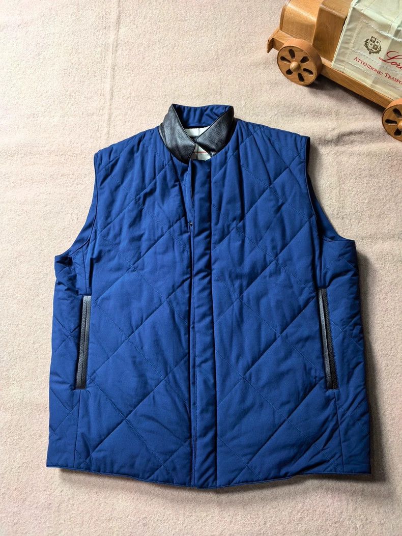 Loro Piana Loro Piana Men's Quilted Vest Size US XL / EU 56 / 4 - 1 Thumbnail