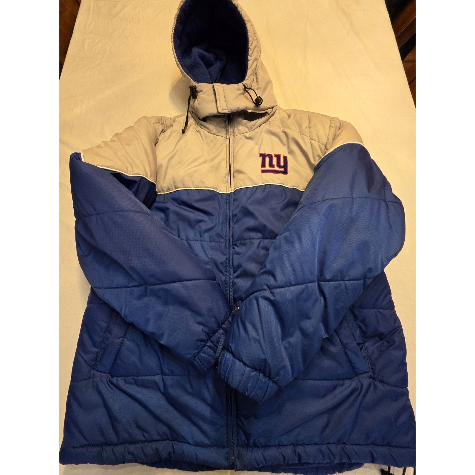 Reebok New York Giants Vintage Reebok NFL puffer jacket Size US XL / EU 56 / 4 - 1 Thumbnail