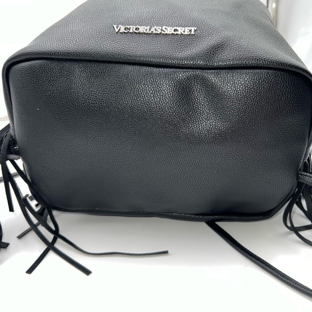Victoria's Secret Victoria’s Secret Faux Leather With Fringe Large Backpack Size ONE SIZE - 6 Thumbnail