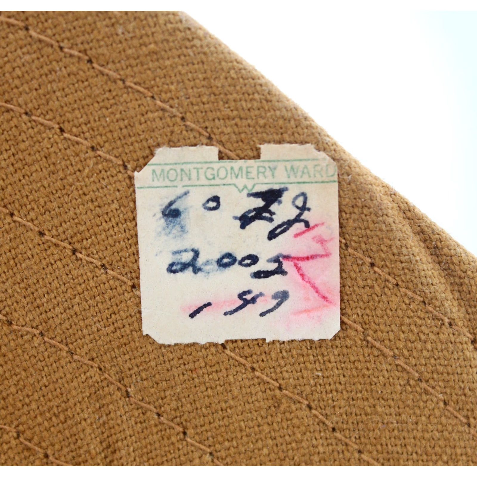 Vintage Men's VTG 1930s Brown Duck Canvas Hunting Cap Sz 7 1/8 Hat 30s Size ONE SIZE - 7 Thumbnail