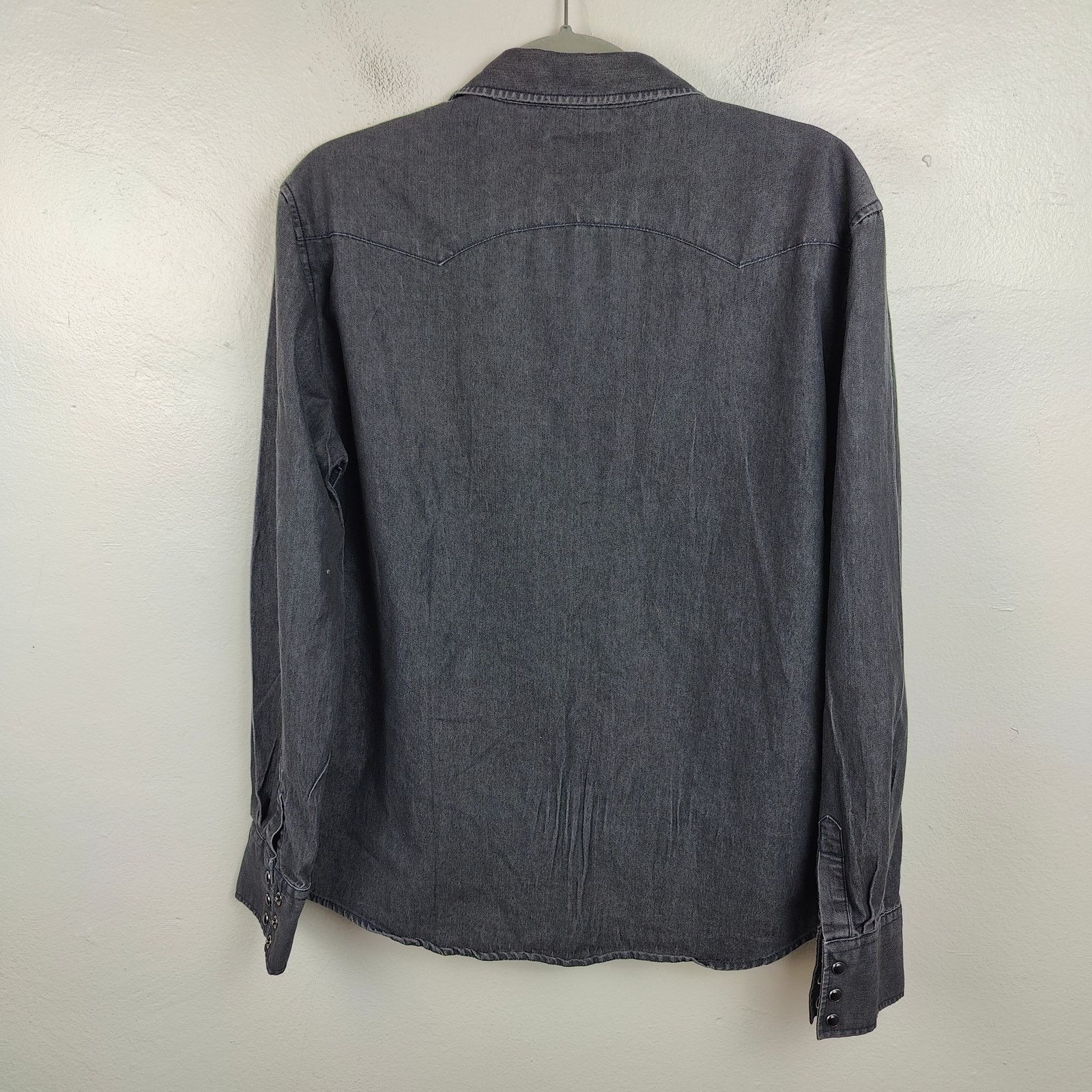 Straight To Hell Straight to Hell Rambler Pearl Snap Button Shirt Medium Size M / US 6-8 / IT 42-44 - 4 Thumbnail