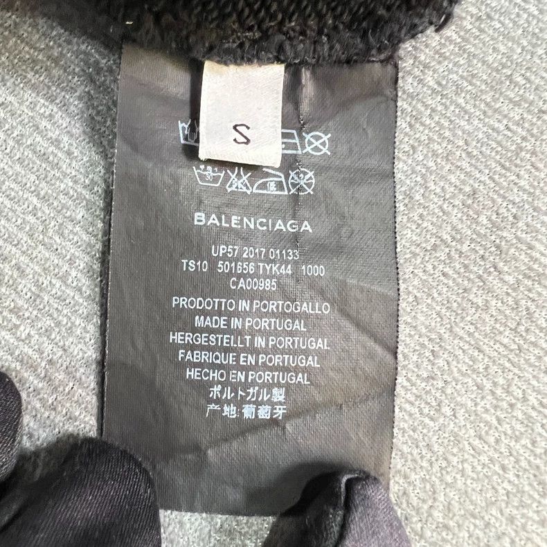 Balenciaga Balenciaga Black and red wheatear logo hoodie 2503-Nextarro Size US S / EU 44-46 / 1 - 6 Thumbnail