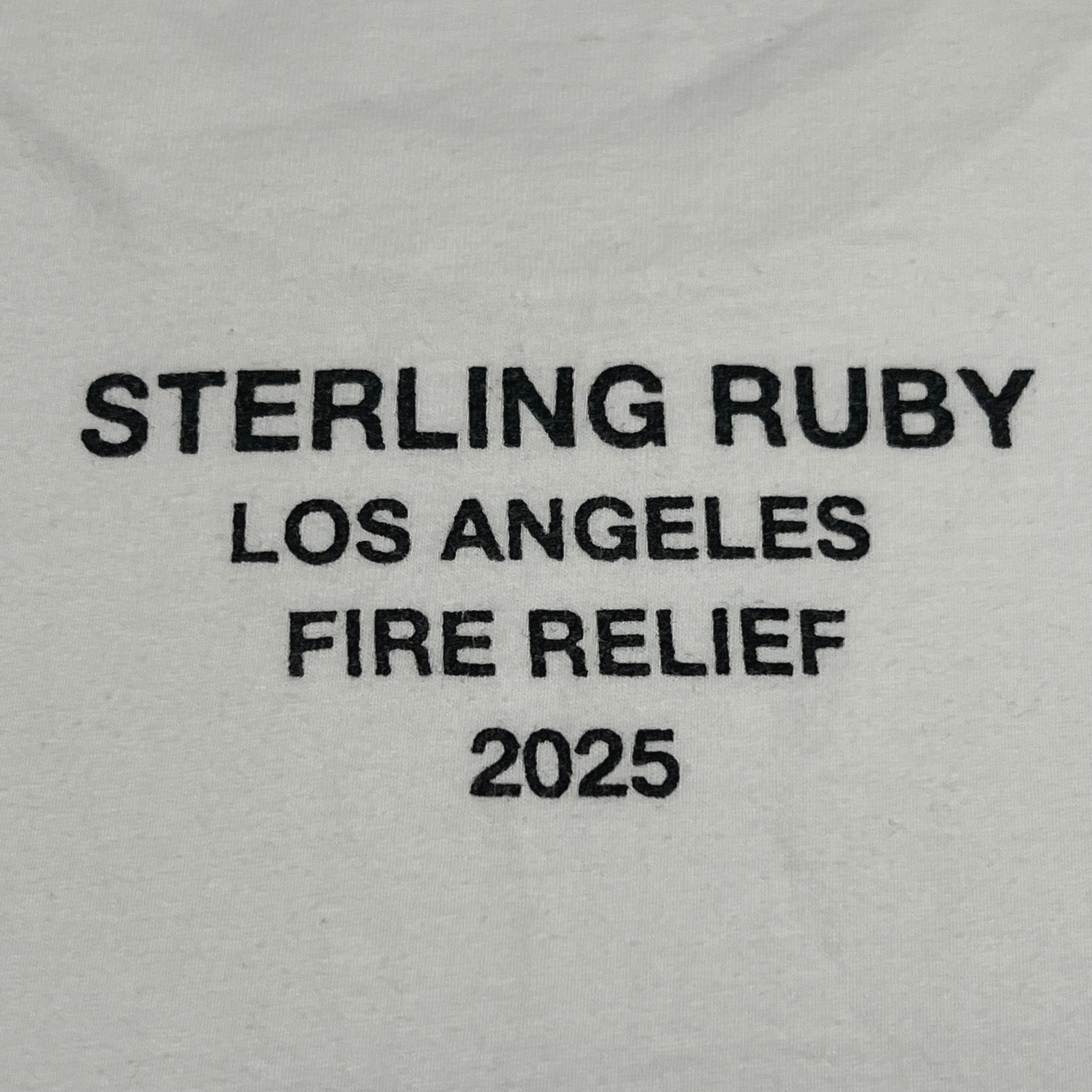 Supreme Supreme SS25 Los Angeles Fire Relief Box Logo Tee White Size US XXL / EU 58 / 5 - 5 Thumbnail