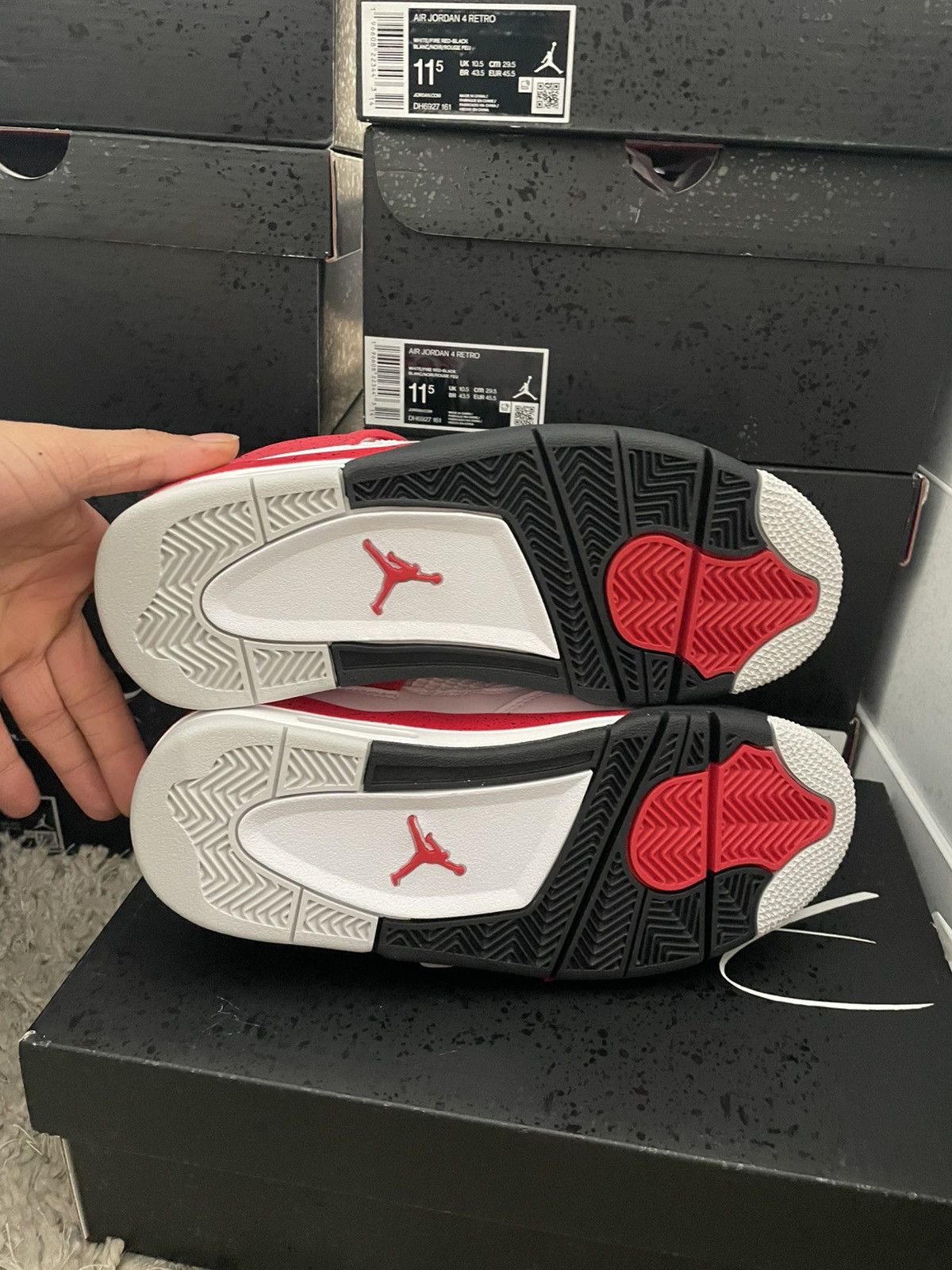 Jordan Brand Jordan 4 Red Cement Size US 5.5 / EU 38 - 7 Thumbnail