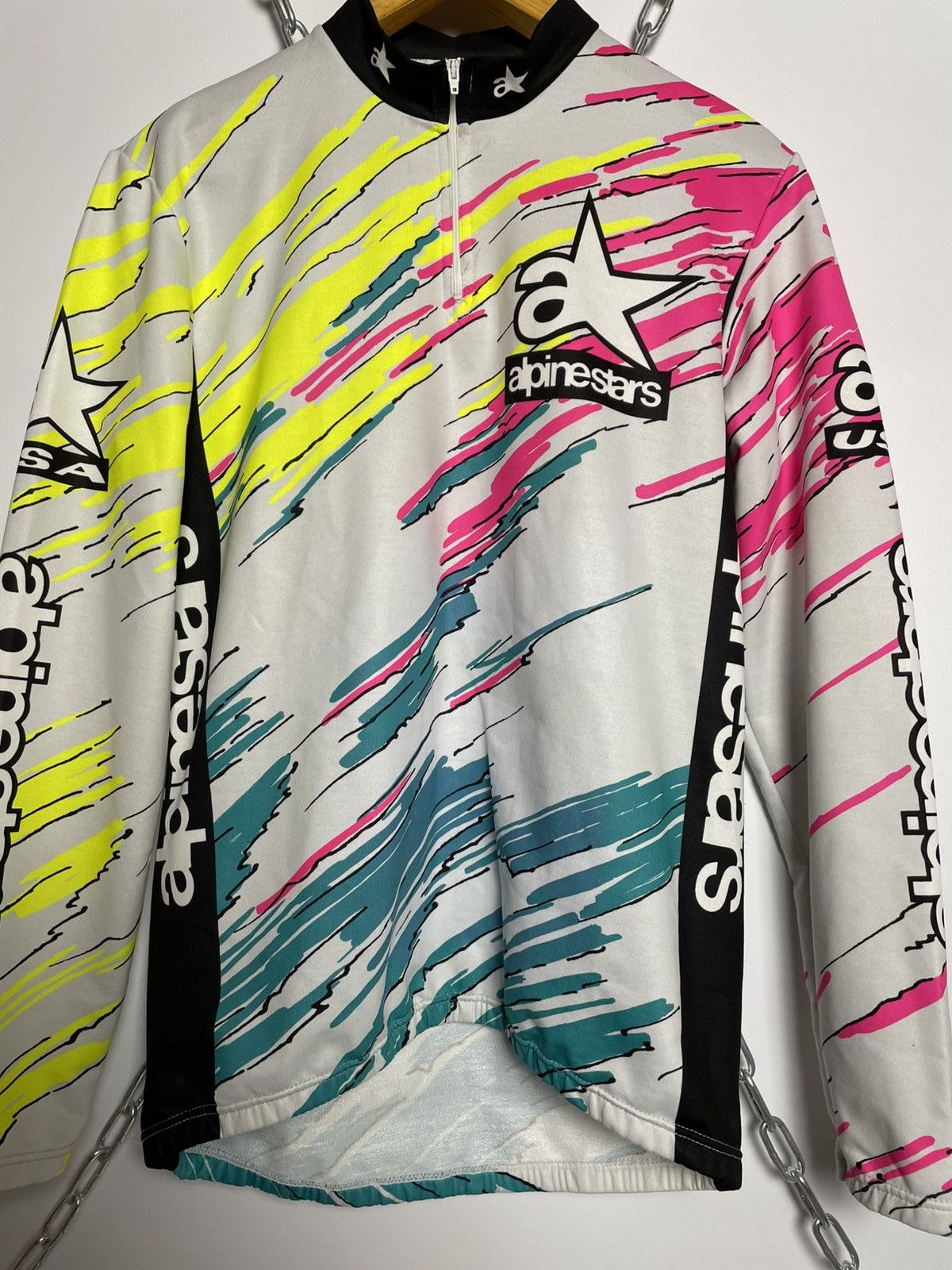 Alpinestars 🇺🇸Vintage Alpinestars Racing Longsleeve Size US S / EU 44-46 / 1 - 2 Thumbnail