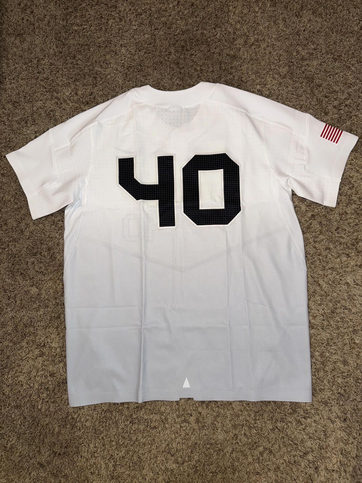 Nike Nike Men’s Perfect Game PG All American Classic Baseball Jersey #40 Made In USA Size US XL / EU 56 / 4 - 11 Thumbnail
