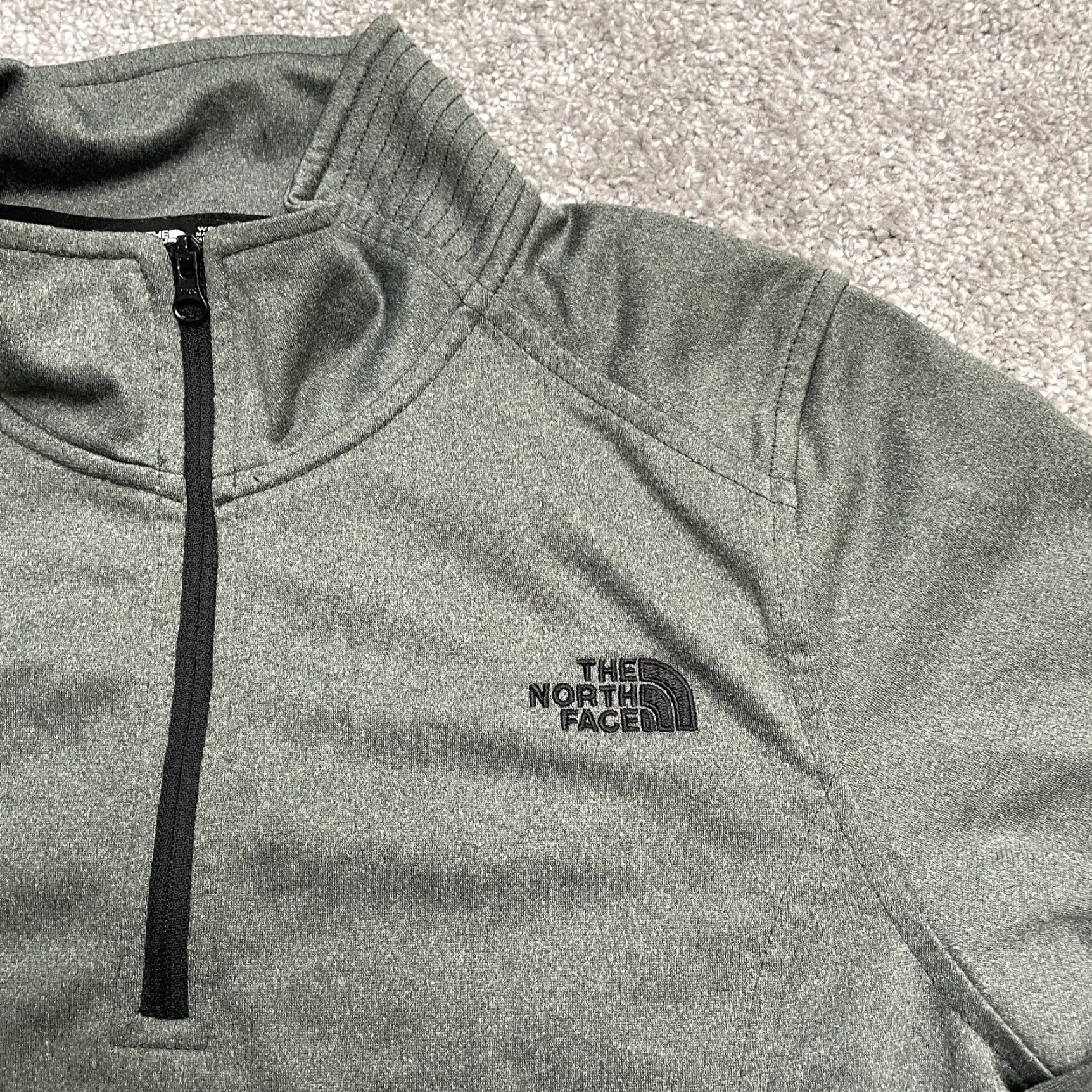The North Face The North Face Tech Glacier Active Jacket Womens M Gray 1/4 Zip Pullover Size M / US 6-8 / IT 42-44 - 6 Thumbnail