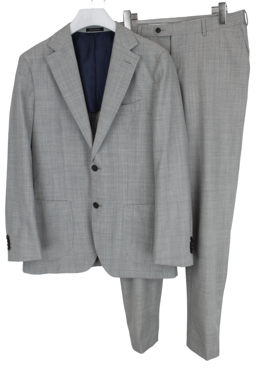 Suitsupply SUITSUPPLY Havana Patch Soho Turn-Up Suit Men UK 40 / UK 34 Size 40R - 1 Thumbnail