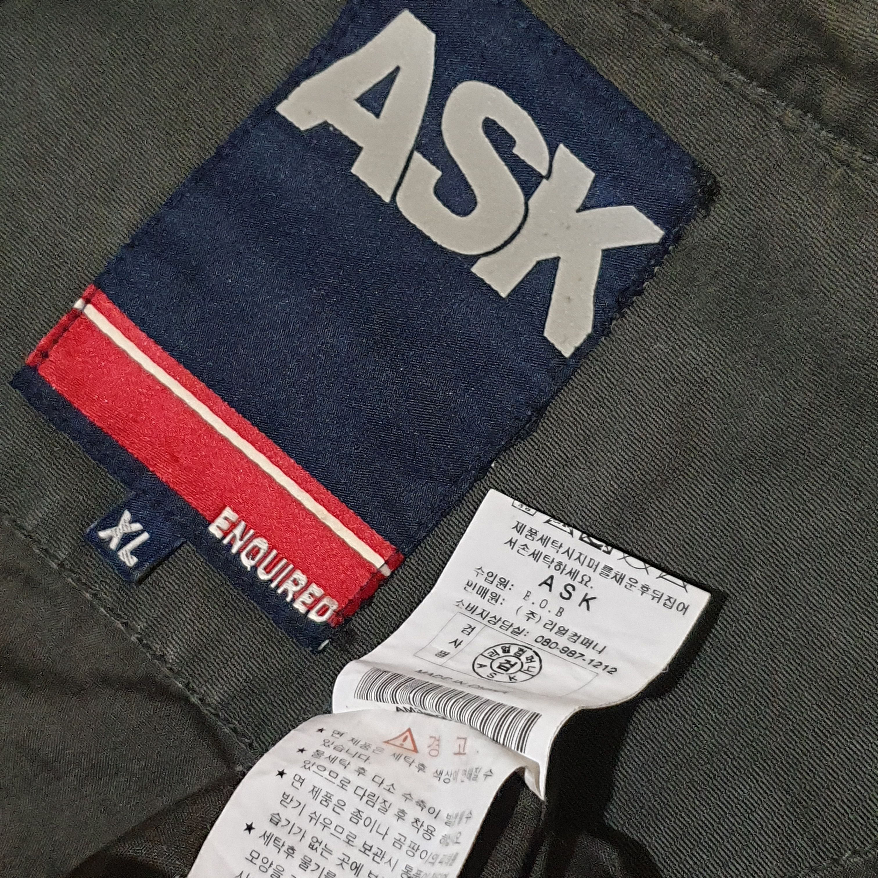 Other ASK ENQUIRED Japanese Brand Jacket Size US XL / EU 56 / 4 - 3 Thumbnail