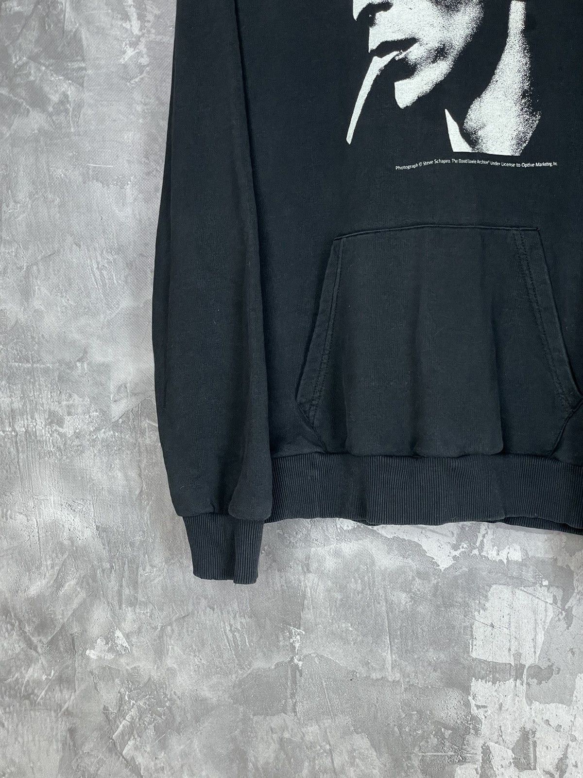 Band Tees × Vintage Vintage David Bowie Archival Big Logo Y2K Hoodie Size US L / EU 52-54 / 3 - 5 Thumbnail