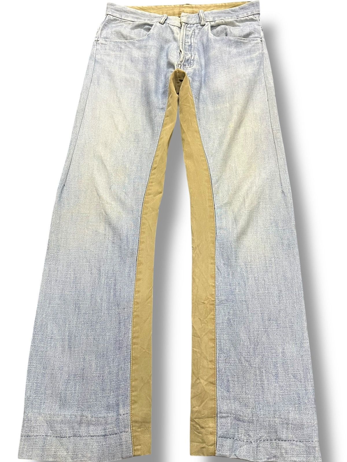 Diesel Vintage Diesel Hybrid Two Tone Denim Size US 30 / EU 46 - 1 Thumbnail