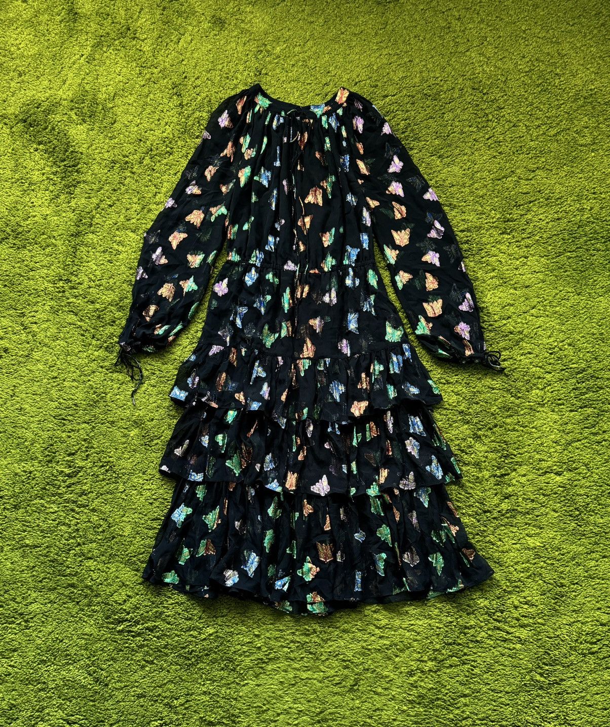 Designer × The Kooples The Kooples avant garde silk dress Size S / US 4 / IT 40 - 1 Thumbnail