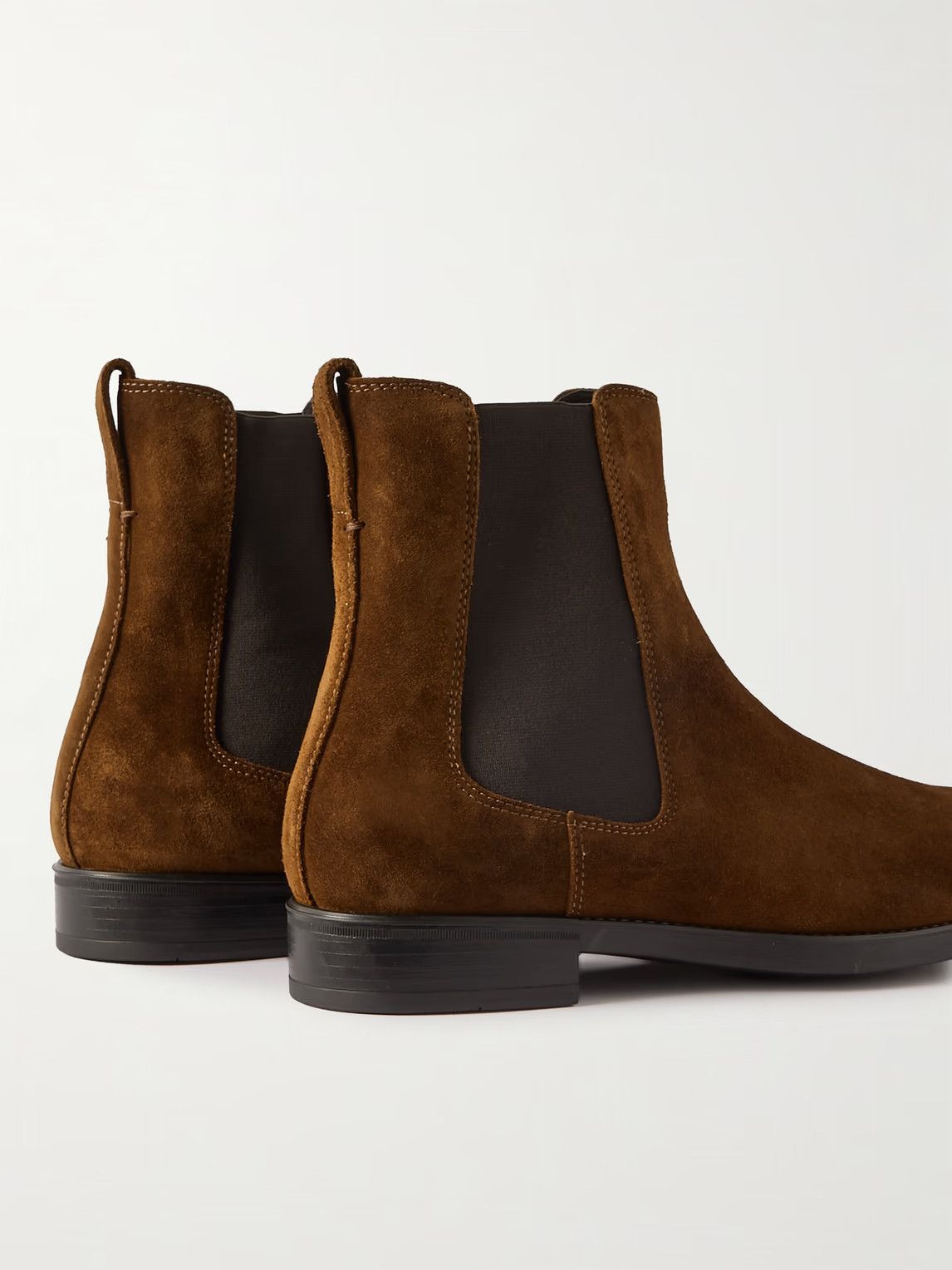 Tom Ford os11x0225 Suede Chelsea Boots in Brown Size US 11 / EU 44 - 5 Thumbnail