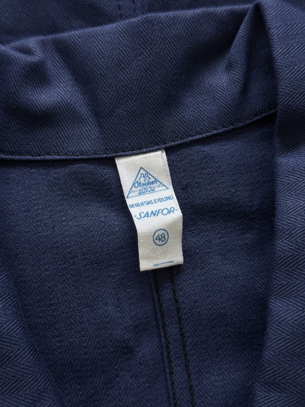 Vetra Vintage 80s German Workwear Sanfor Chore Jacket Size US M / EU 48-50 / 2 - 4 Thumbnail