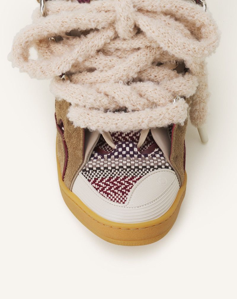 Ganni os11x0526 Curb Suede Sneakers in Multicolor Size US 7 / IT 37 - 5 Thumbnail
