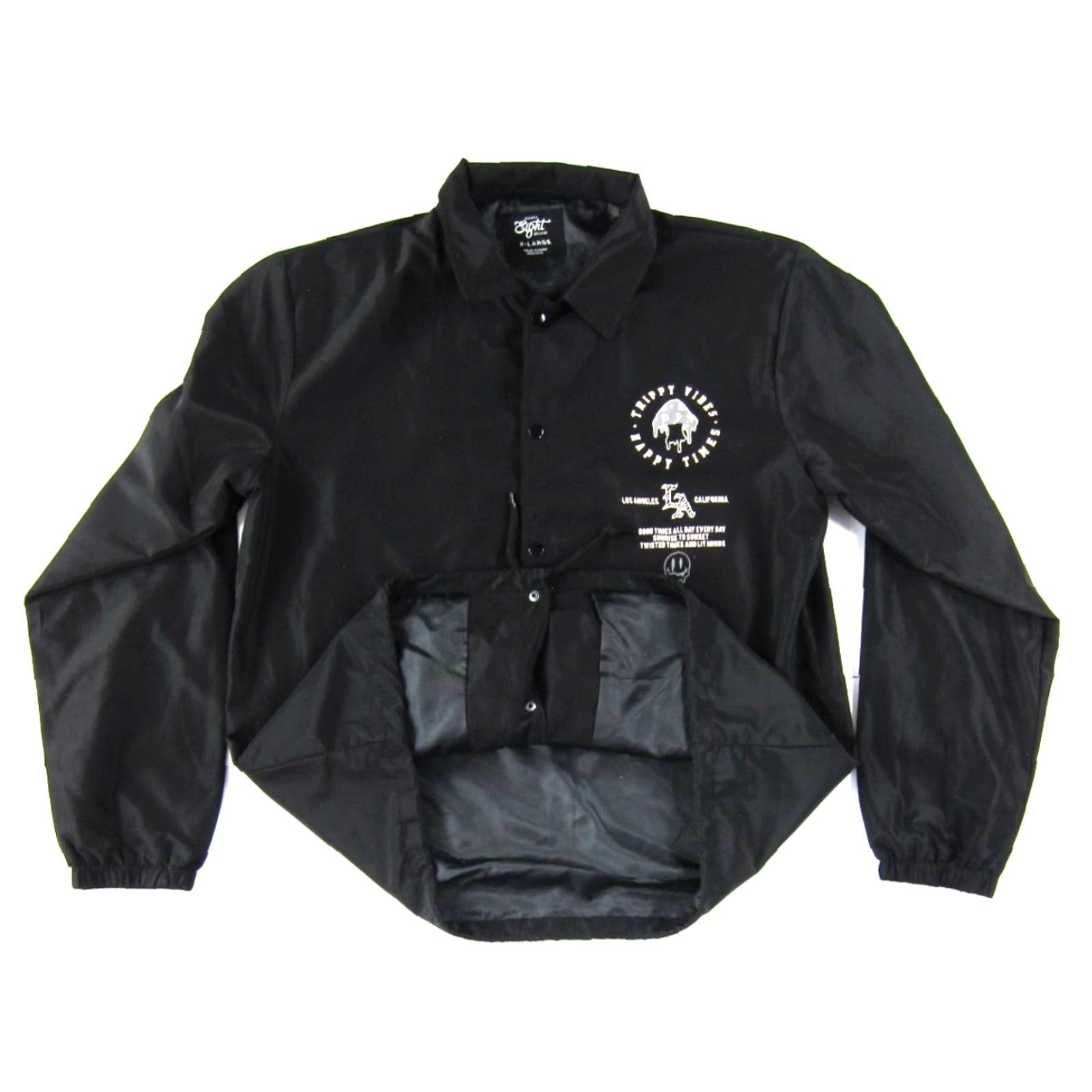 Brandblack Eighty Eight Brand Black Snap Mushroom Trippy Good Times Los Angeles Jacket XL Size US XL / EU 56 / 4 - 6 Thumbnail