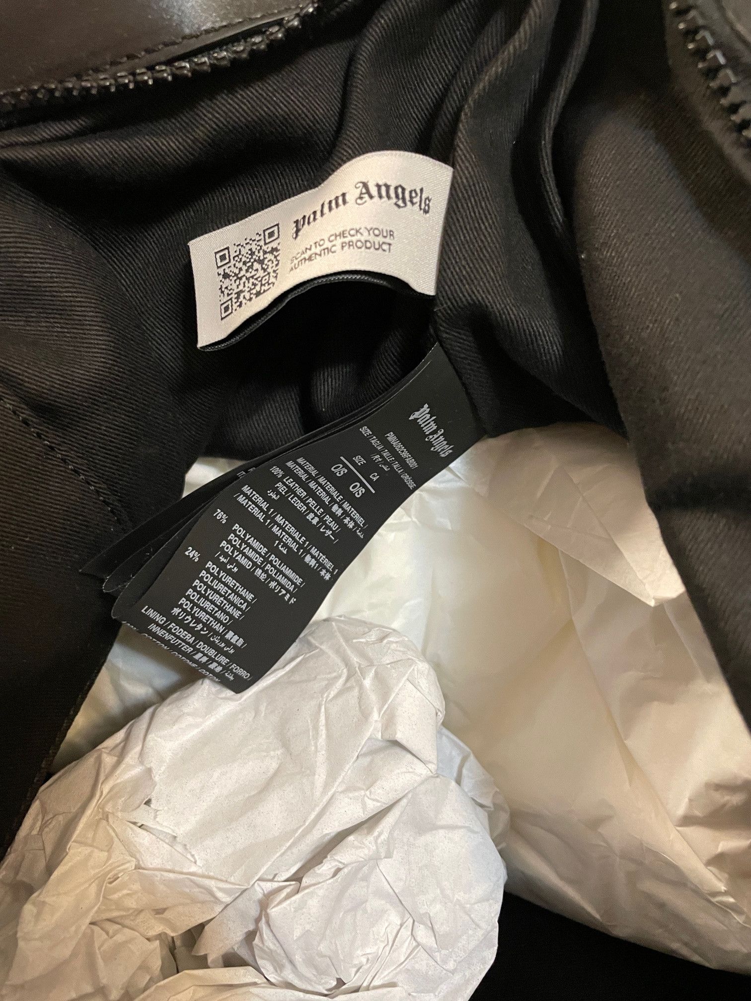 Palm Angels Classic Logo Tote Bag Size ONE SIZE - 5 Thumbnail