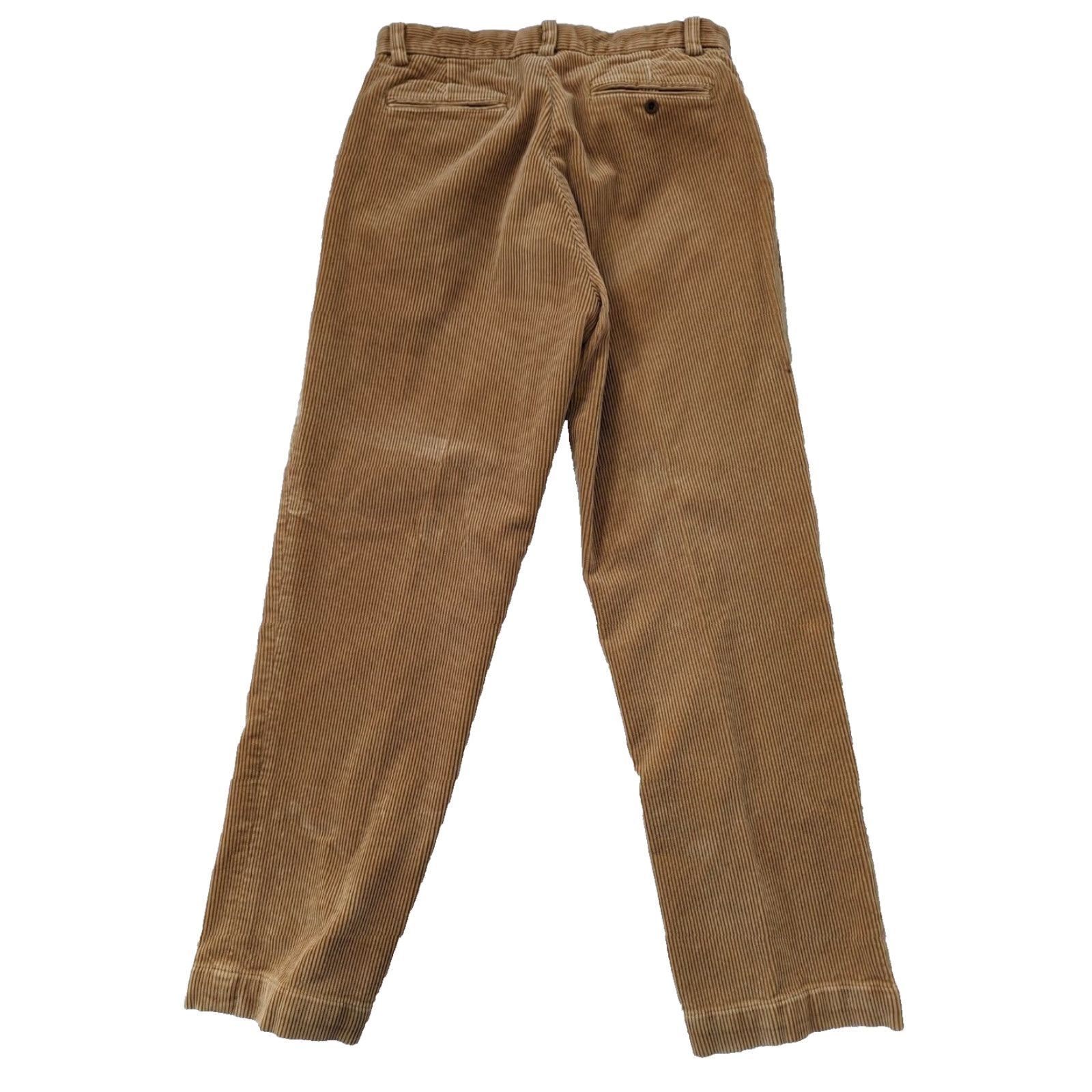 Polo Ralph Lauren VINTAGE Polo Ralph Lauren Corduroy Pants Men 33x30 Brown Distressed P5M Regular Straight 5-Pocket Front Zip Casual Pants Brown Mens Size US XS / EU 42 / 0 - 2 Thumbnail