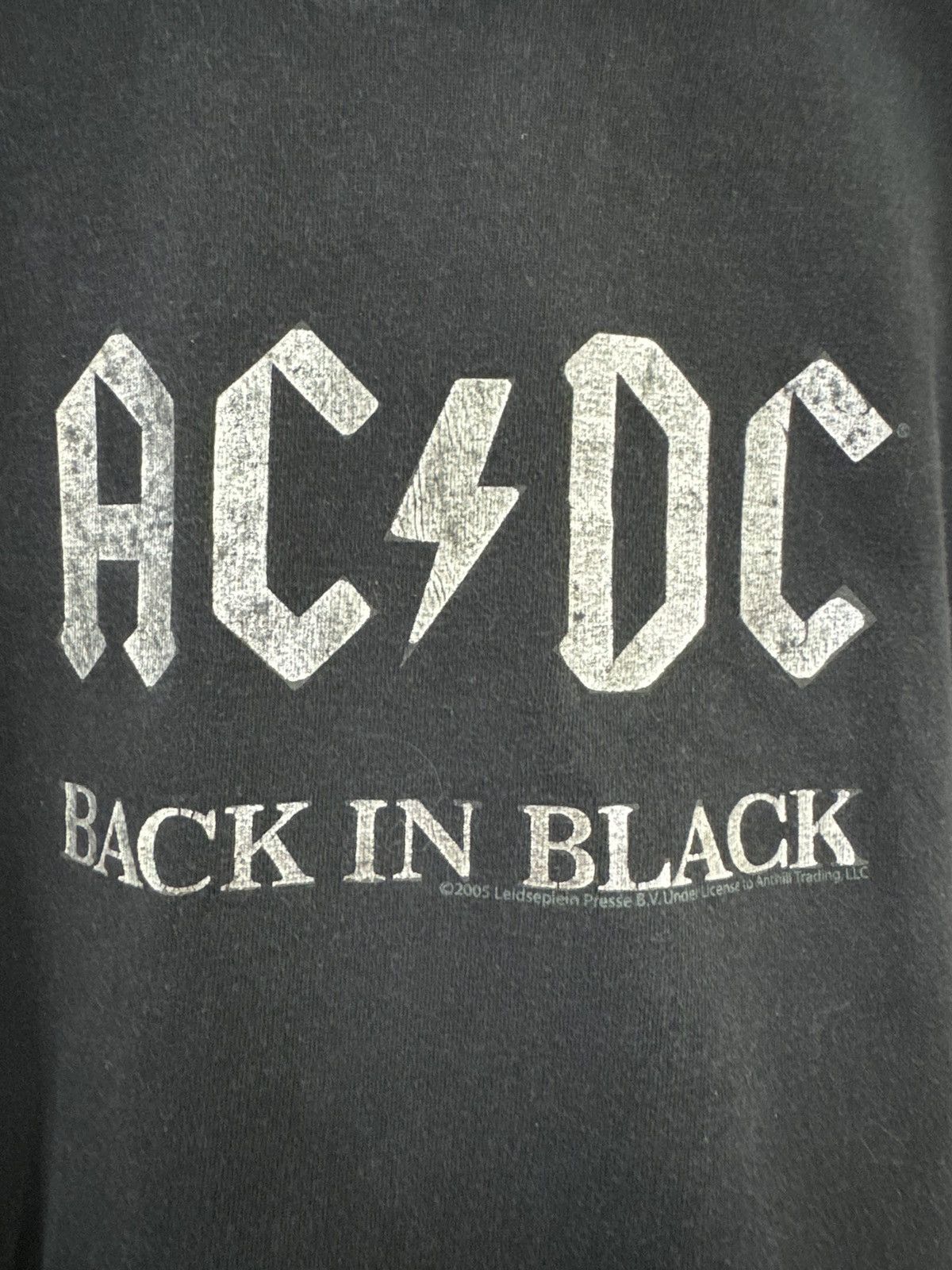 Band Tees × Vintage VINTAGE AC|DC BACK IN BLACK BAND TEES Size US M / EU 48-50 / 2 - 4 Thumbnail