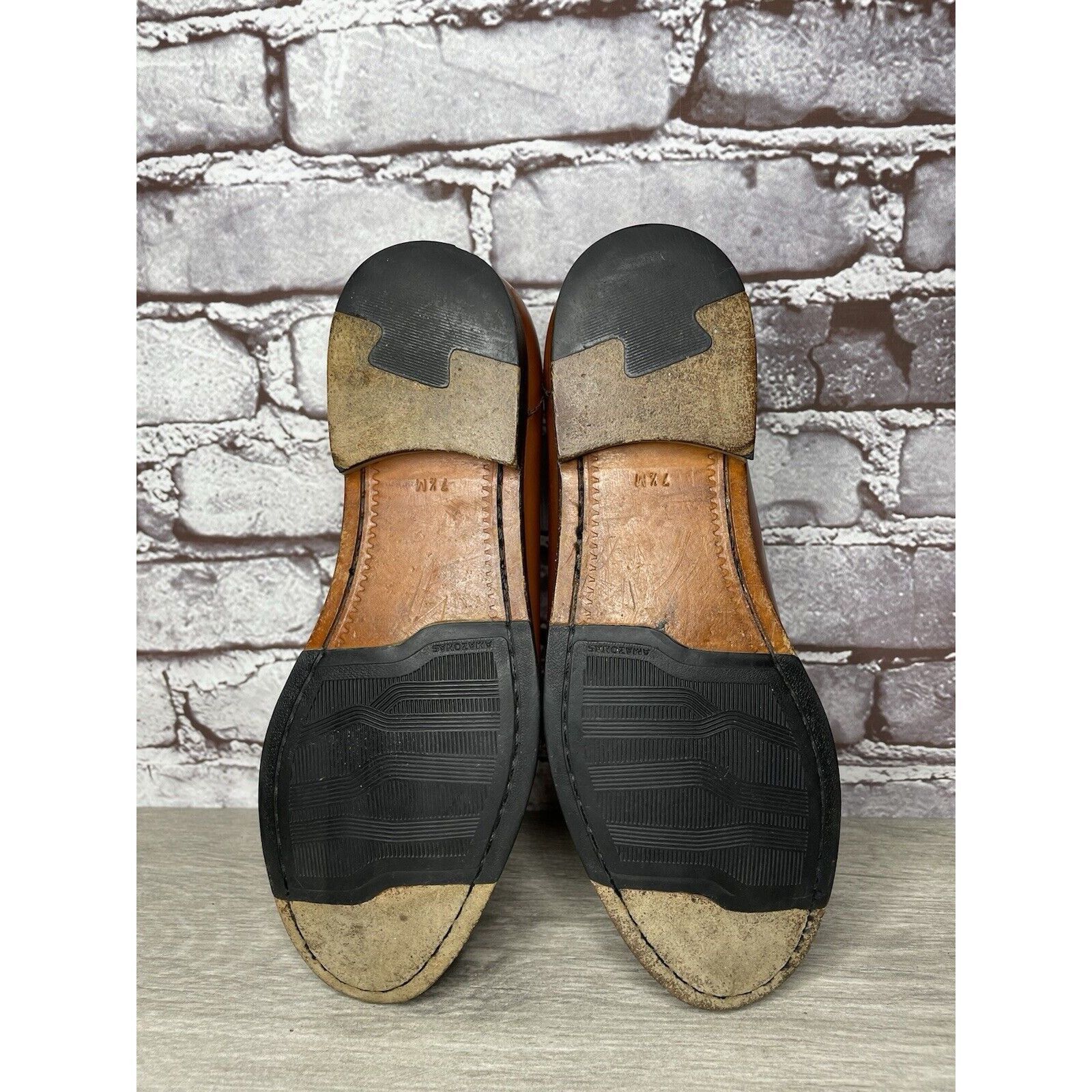 G.H. Bass & Co. G.H. Bass & Co. Brown Leather Slip On Penny Loafers Dress Sh Size US 7.5 / EU 40-41 - 11 Thumbnail