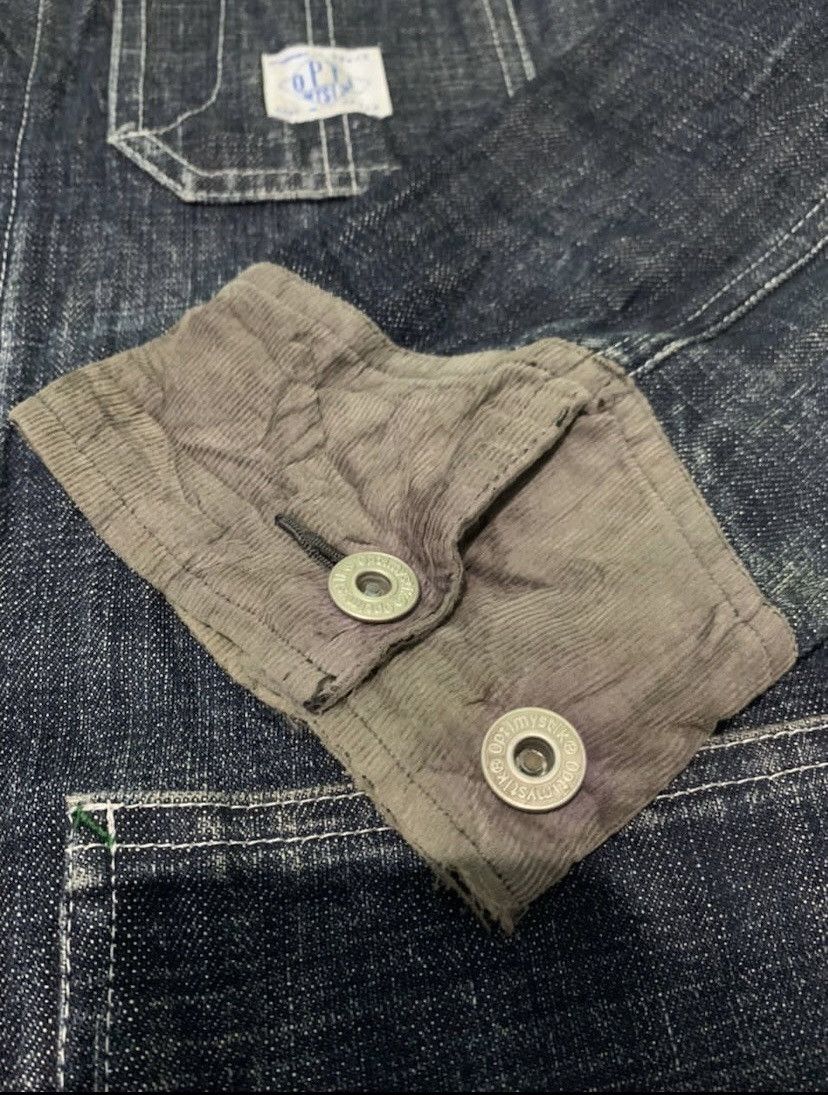 Japanese Brand × Vintage Vintage Optymystic Hooded Denim Jacket Size US M / EU 48-50 / 2 - 9 Thumbnail
