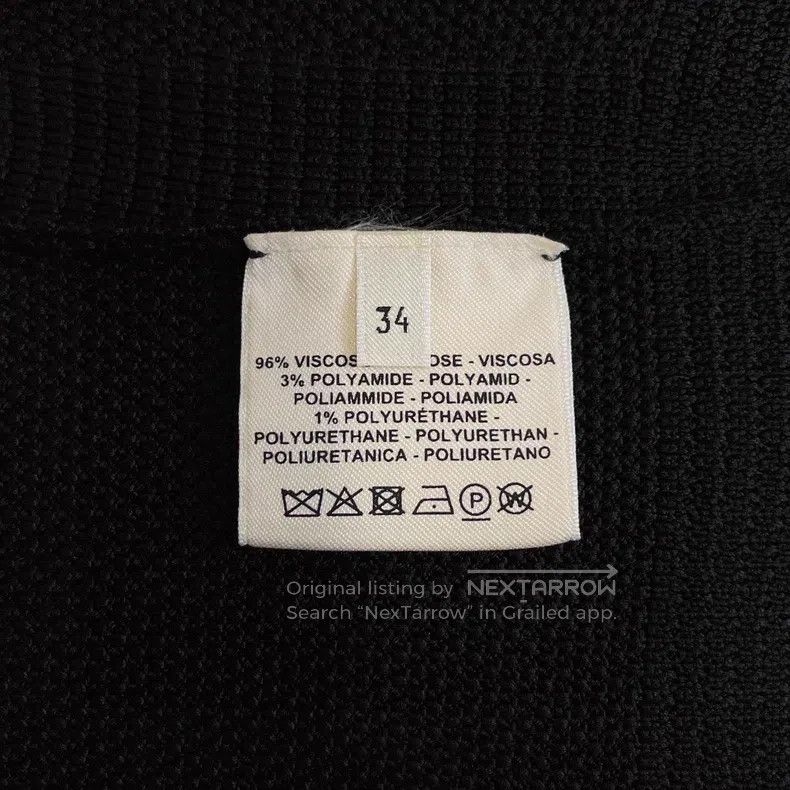 Hermes Hermes Ribbed knit long sleeves Size XXS / US 00 / IT 34 - 6 Thumbnail