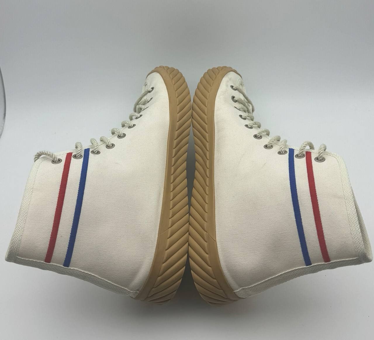 Gucci Gucci Interlocking G White High Top Greg Sneaker 11.5 Size US 11.5 / EU 44-45 - 4 Thumbnail