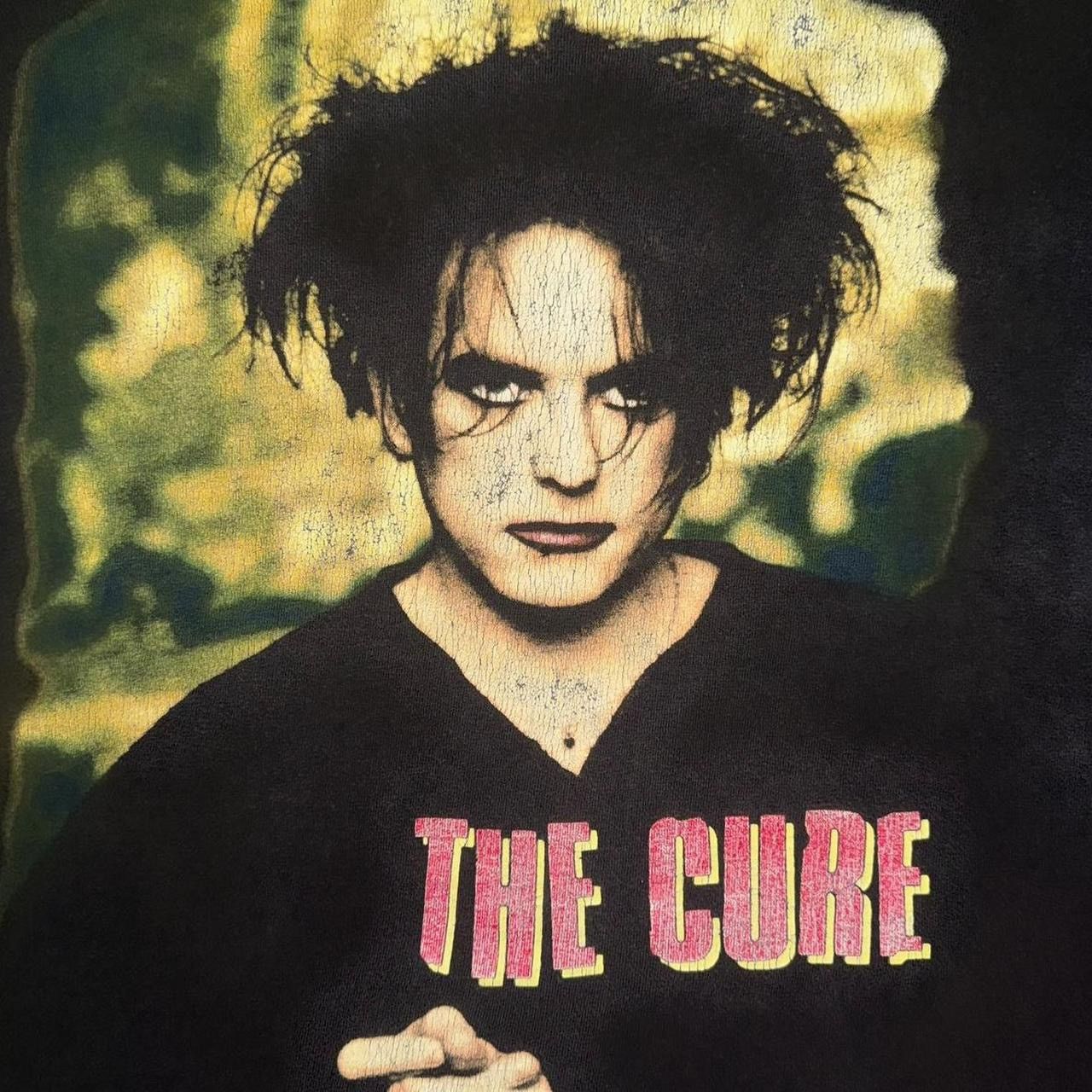 Vintage 1996 The Cure ‘Mood Swing’ Gothic Post-Punk Band Tee Size US XL / EU 56 / 4 - 7 Thumbnail