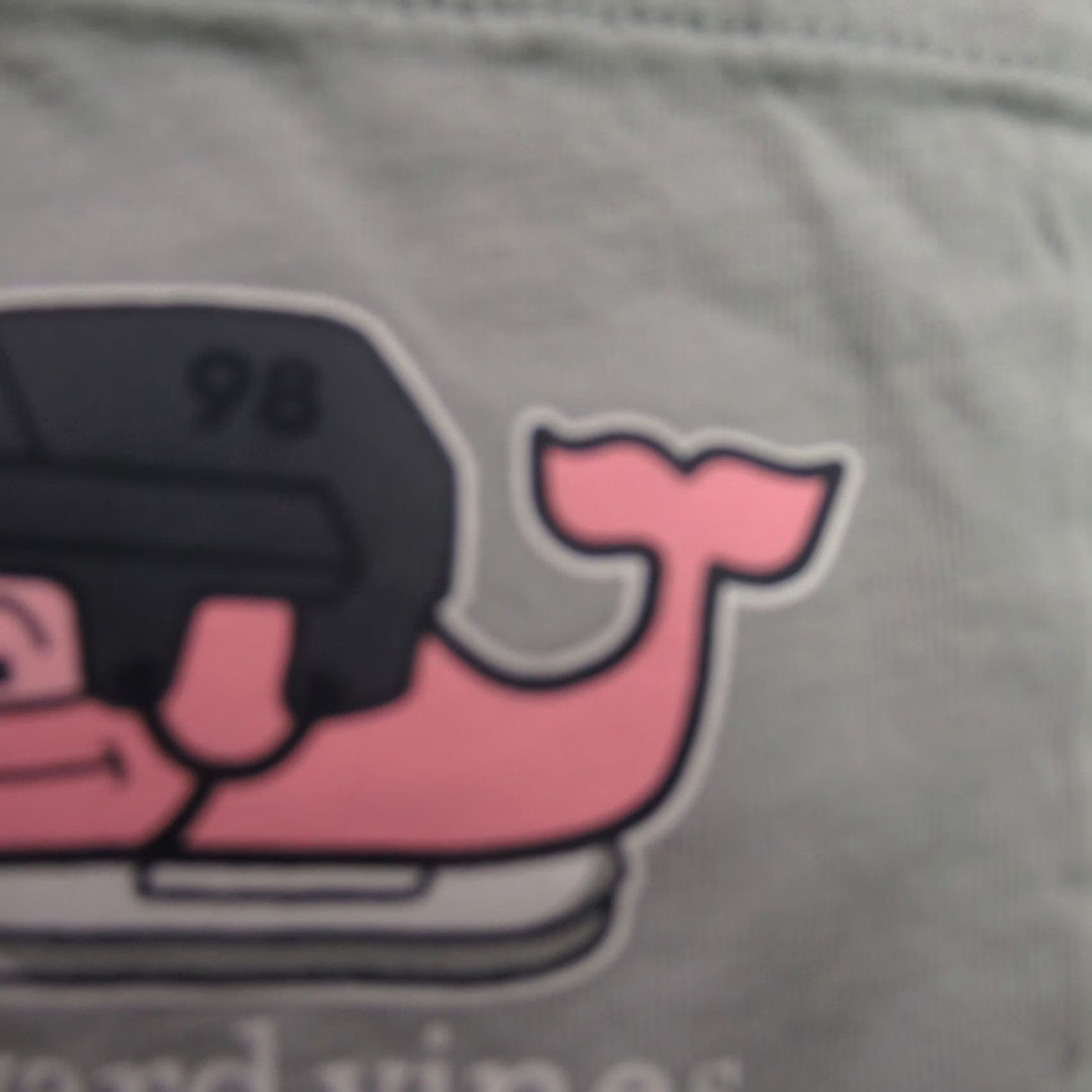 Vineyard Vines Vineyard Vines Men's Gray Short Sleeve T-Shirt | Size M | Logo Whale | Crew Neck | 100% Cotton | Regular Fit Size US M / EU 48-50 / 2 - 3 Thumbnail