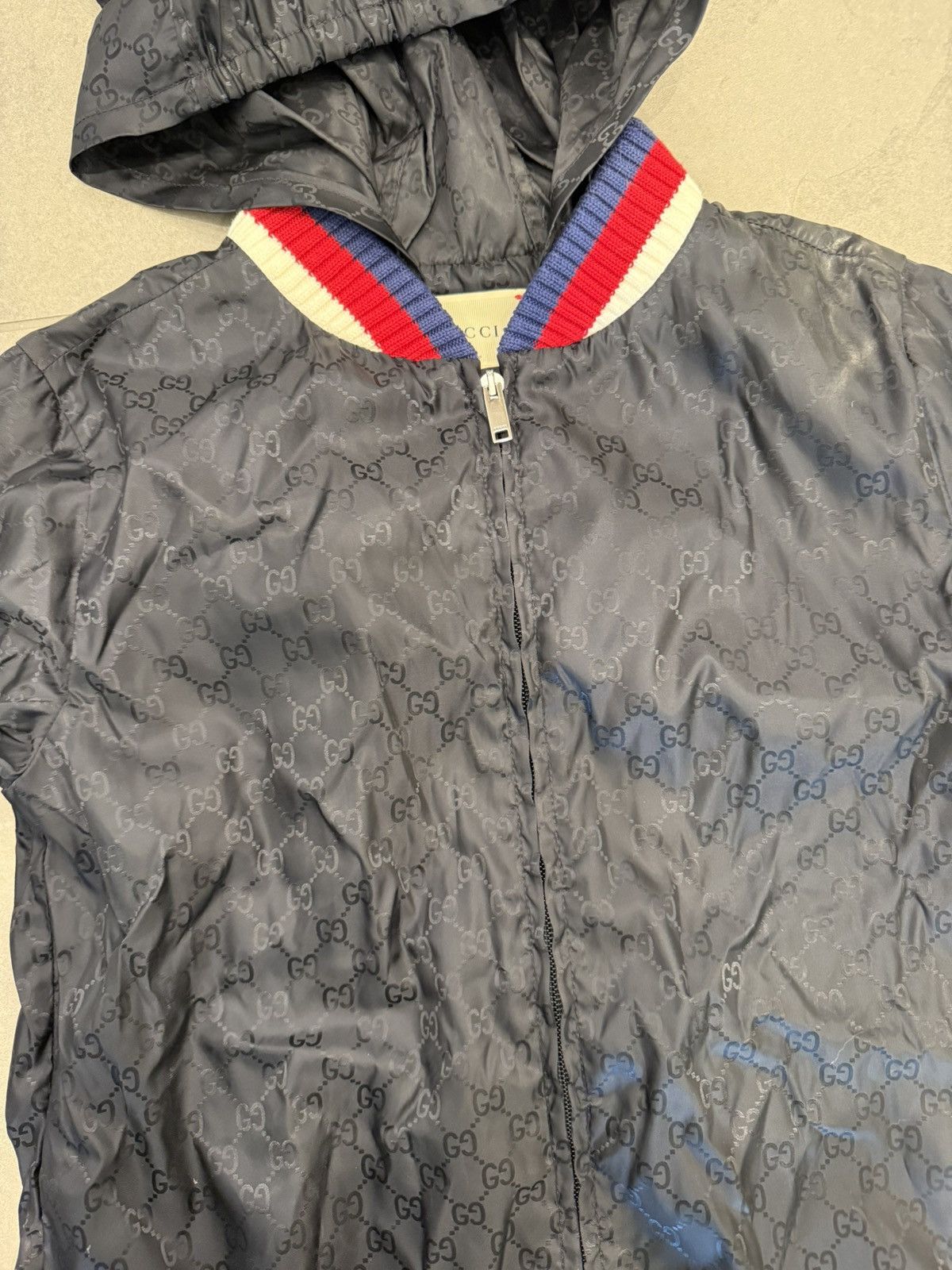 Gucci Gucci Nylon Windbreaker Jacket Kids Size US XXS / EU 40 - 2 Thumbnail