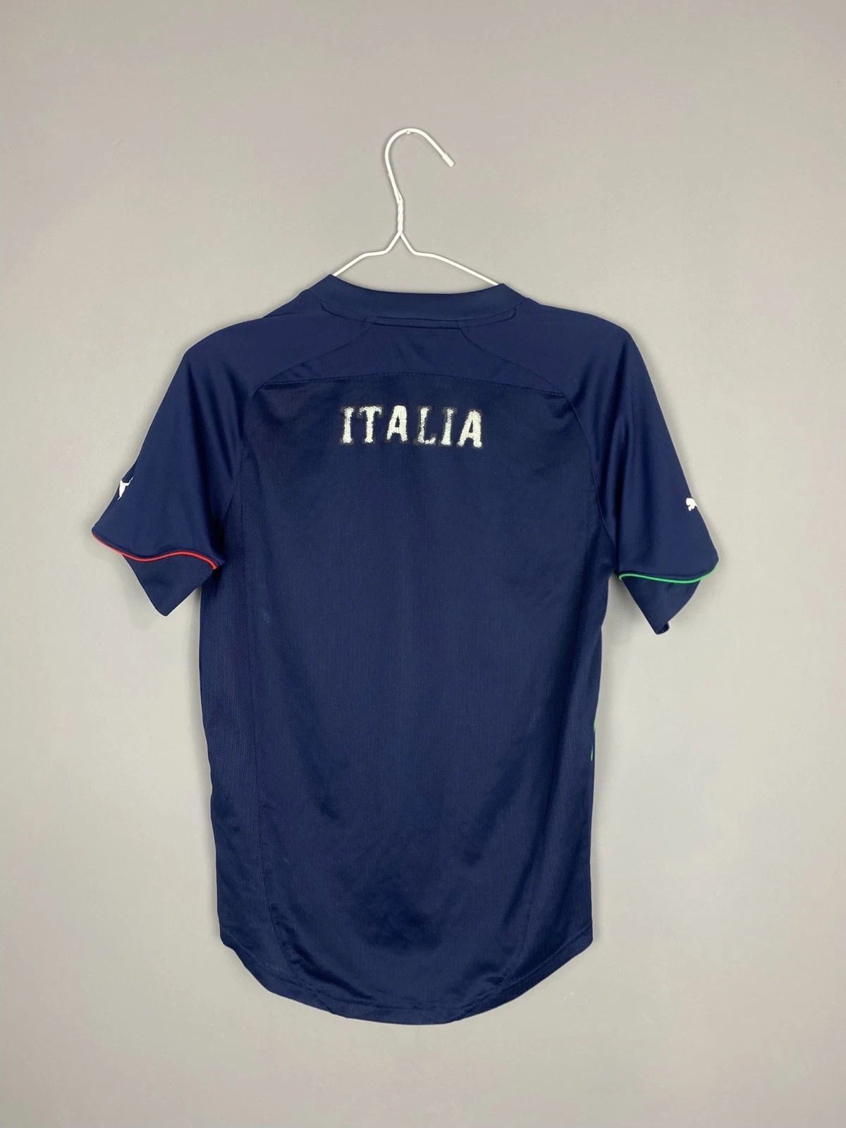 Puma Italy 2011 Training Shirt World Cup Italia Soccer Jersey Size US XS / EU 42 / 0 - 5 Thumbnail