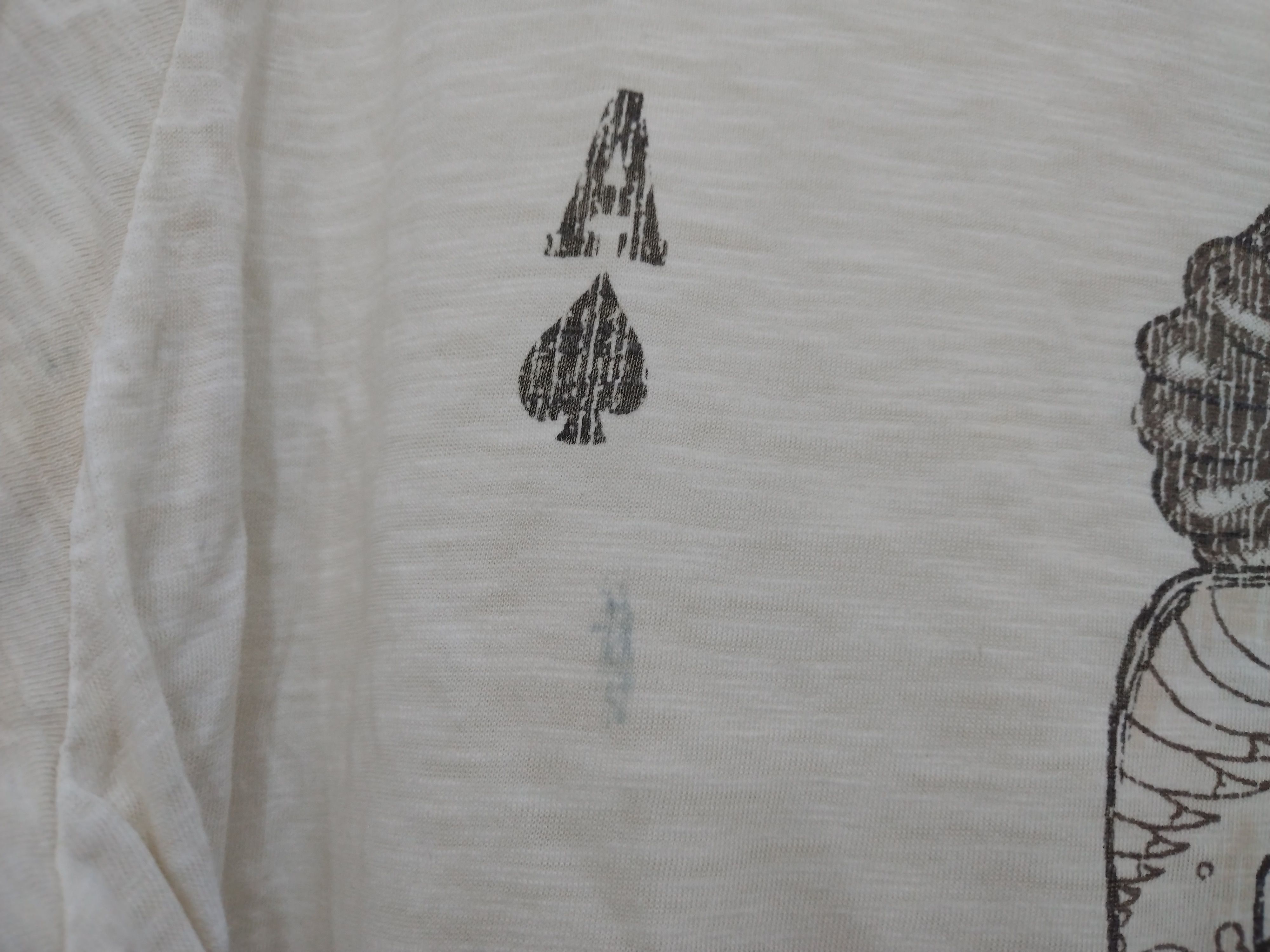 Hysteric Glamour CRAZY SICK RARE ACE LADY BIG PRINT TEE Size US L / EU 52-54 / 3 - 10 Thumbnail