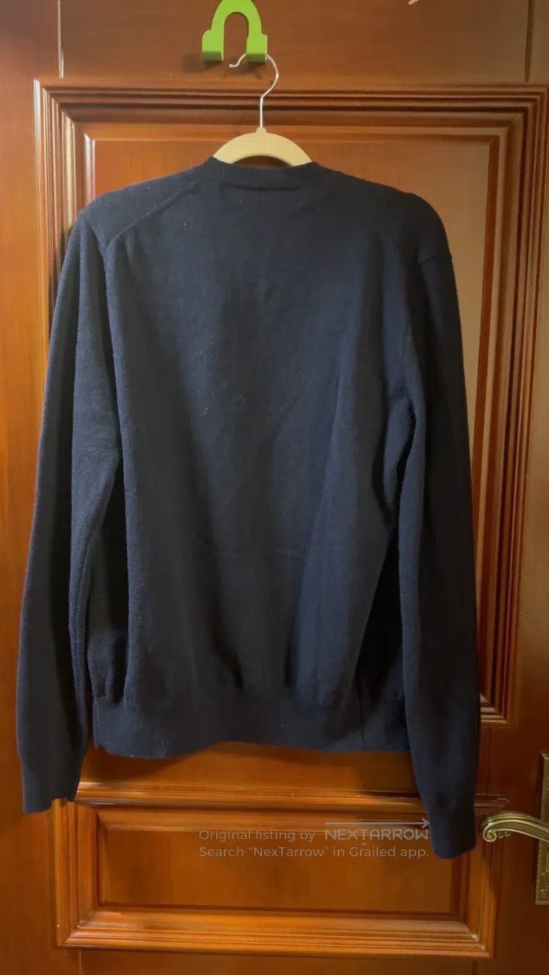 Comme des Garcons Comme Des Garcons Navy Blue Cardigan Size S / US 4 / IT 40 - 2 Thumbnail